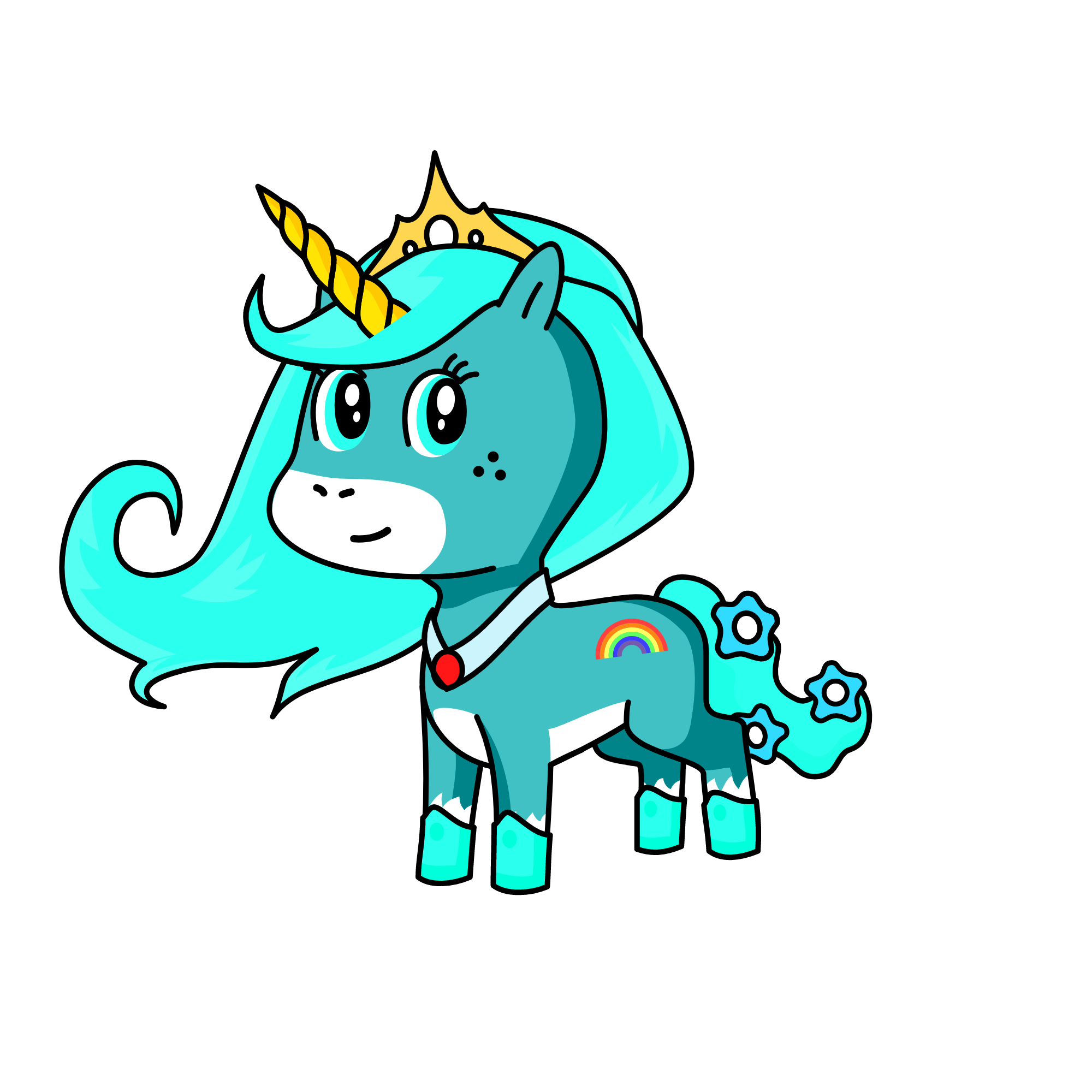 snowie, the unicorn