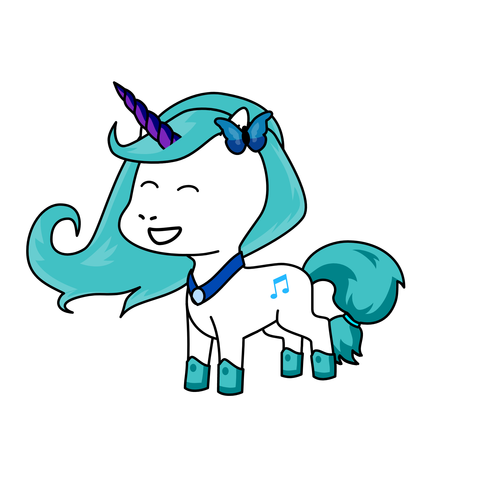 the queen of all unicorns, the unicorn