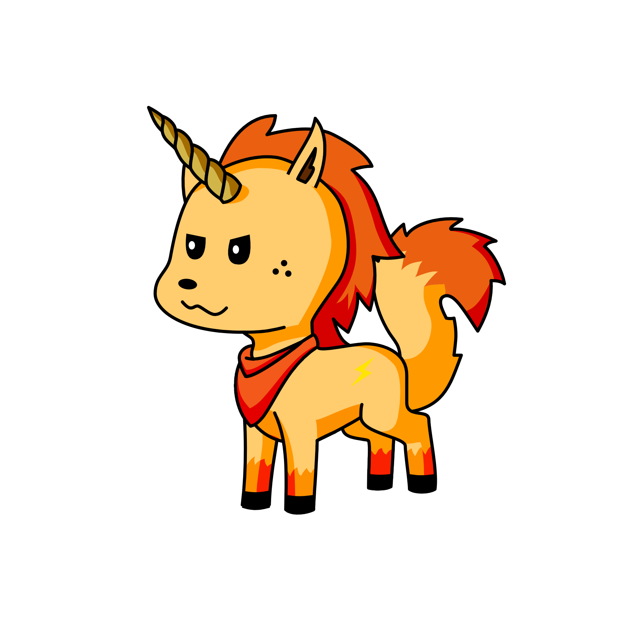 foxy, the unicorn