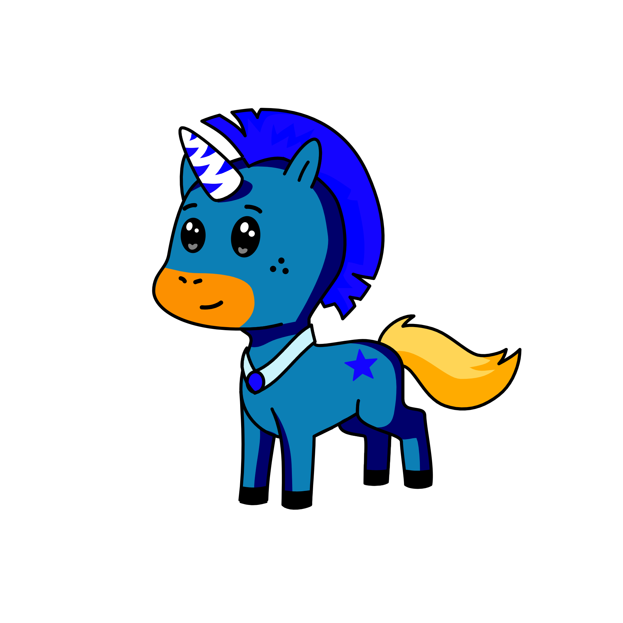bloe bloe, the unicorn