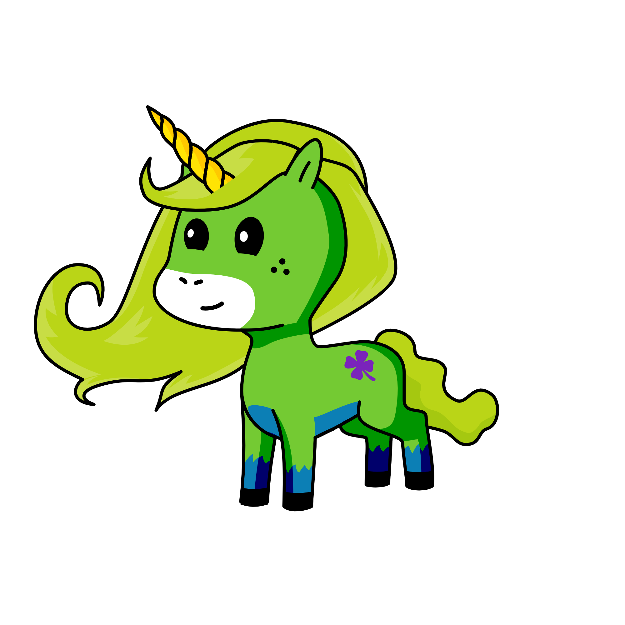irish, the unicorn