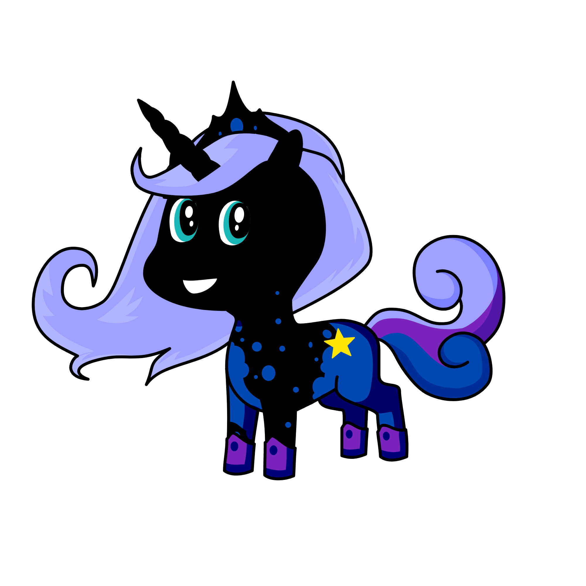 Luna, the unicorn