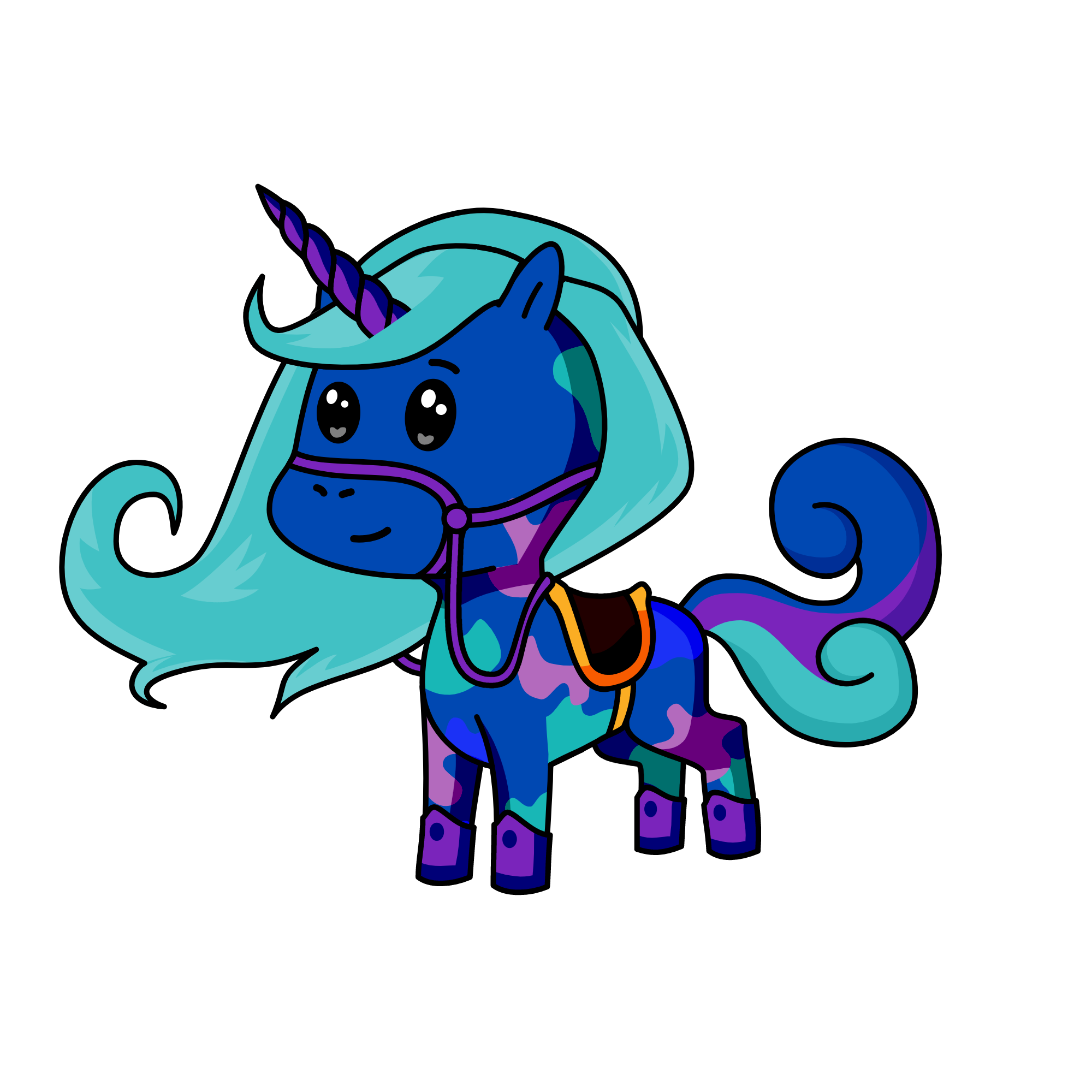 Moony, the unicorn