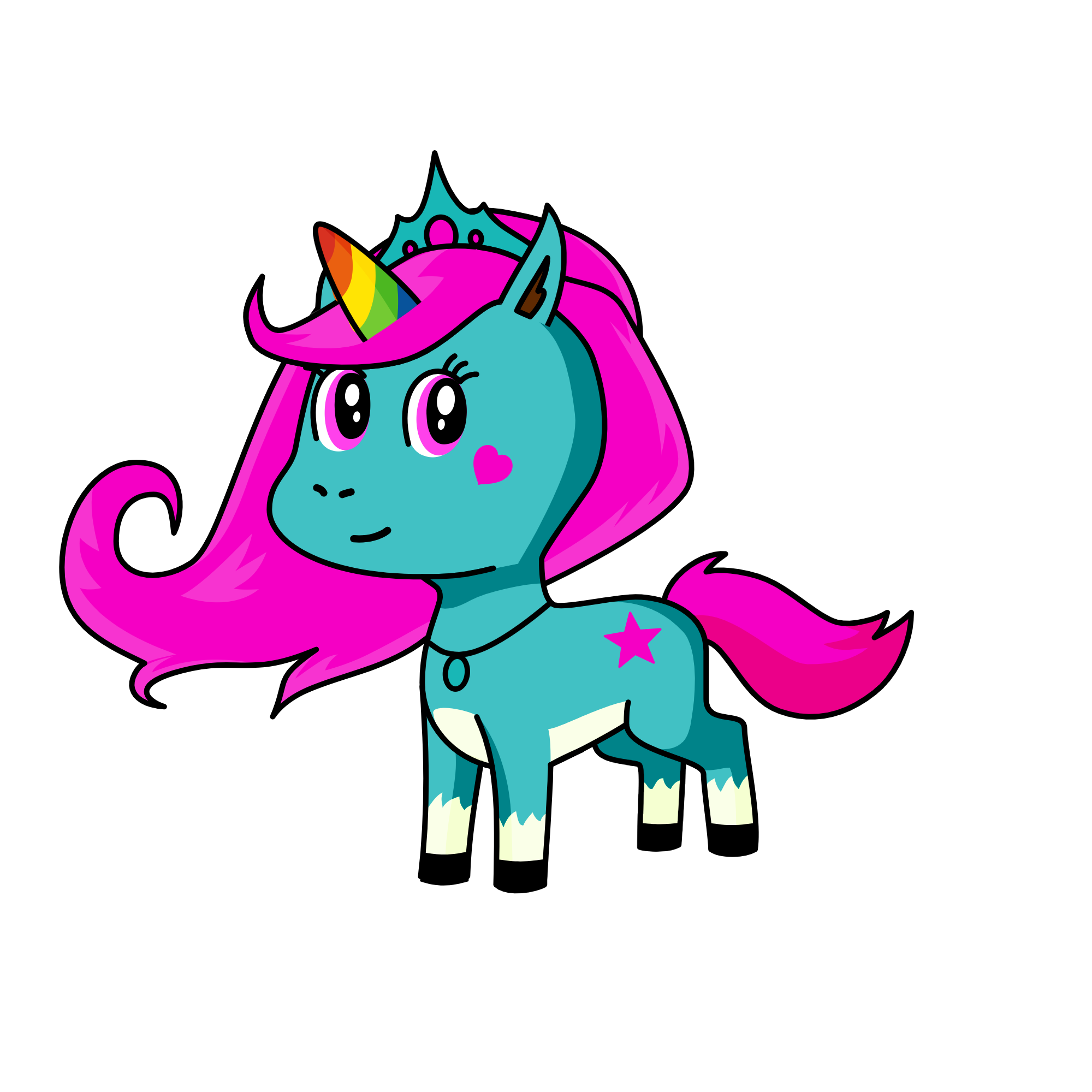 Sparkle, the unicorn