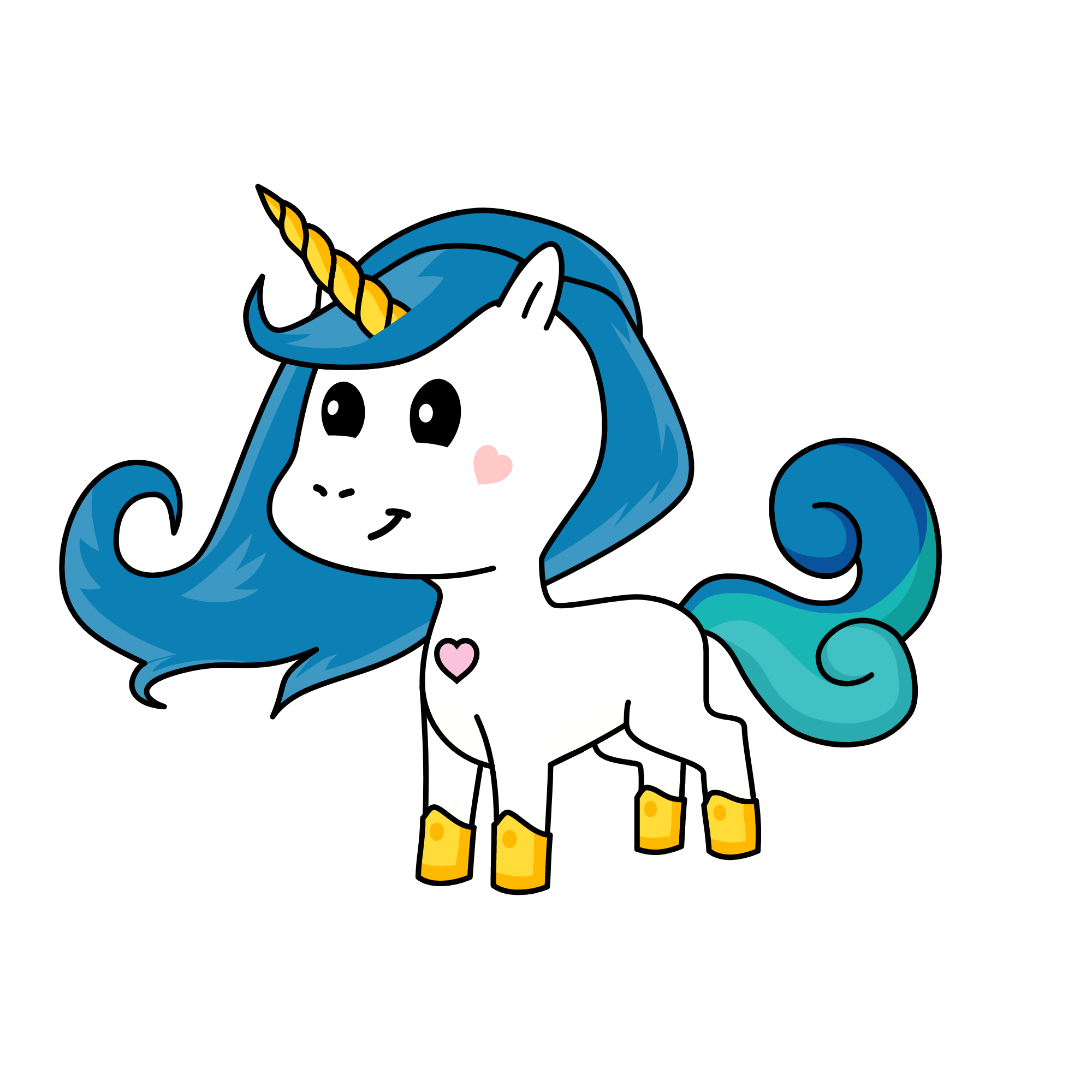 Sky, the unicorn