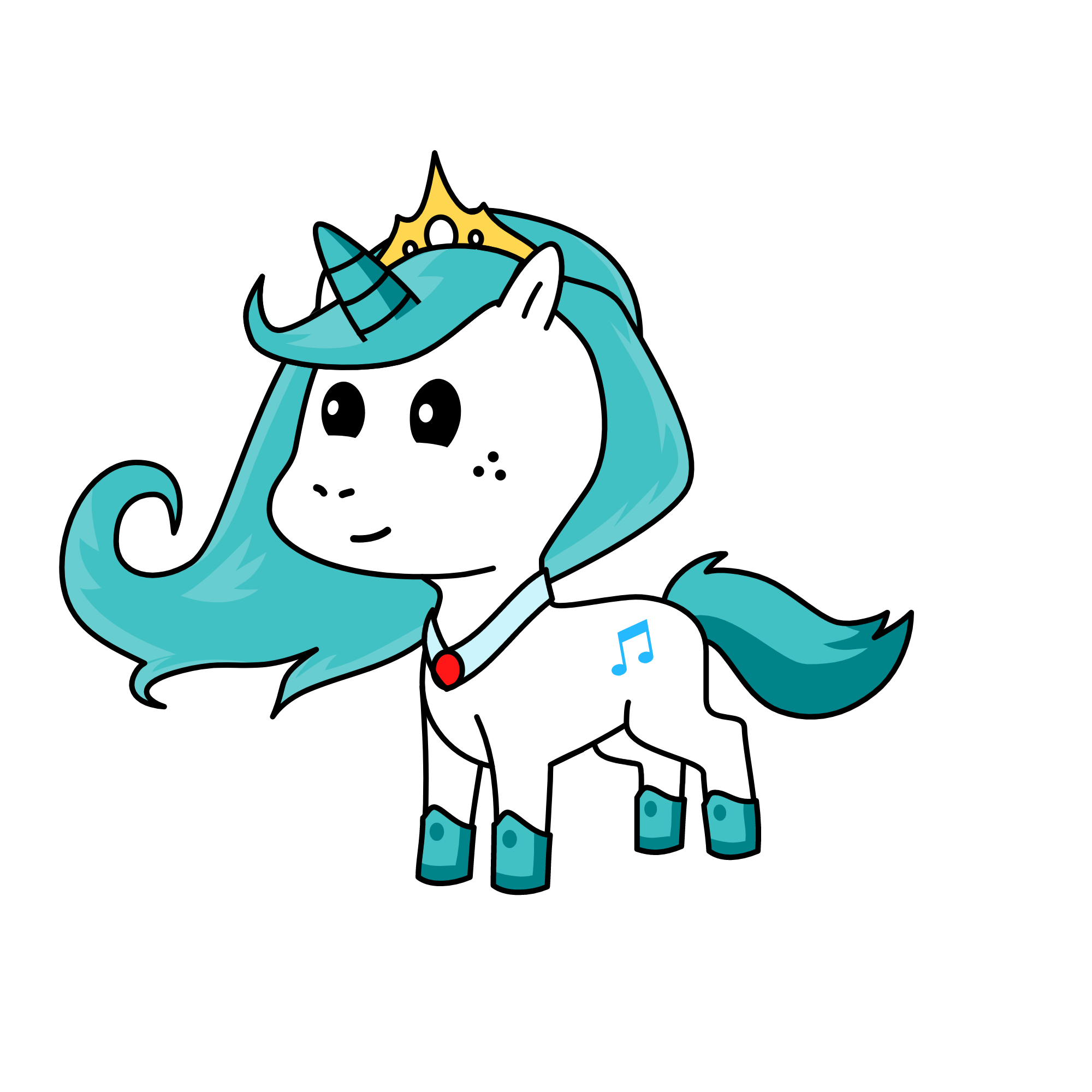 snow, the unicorn