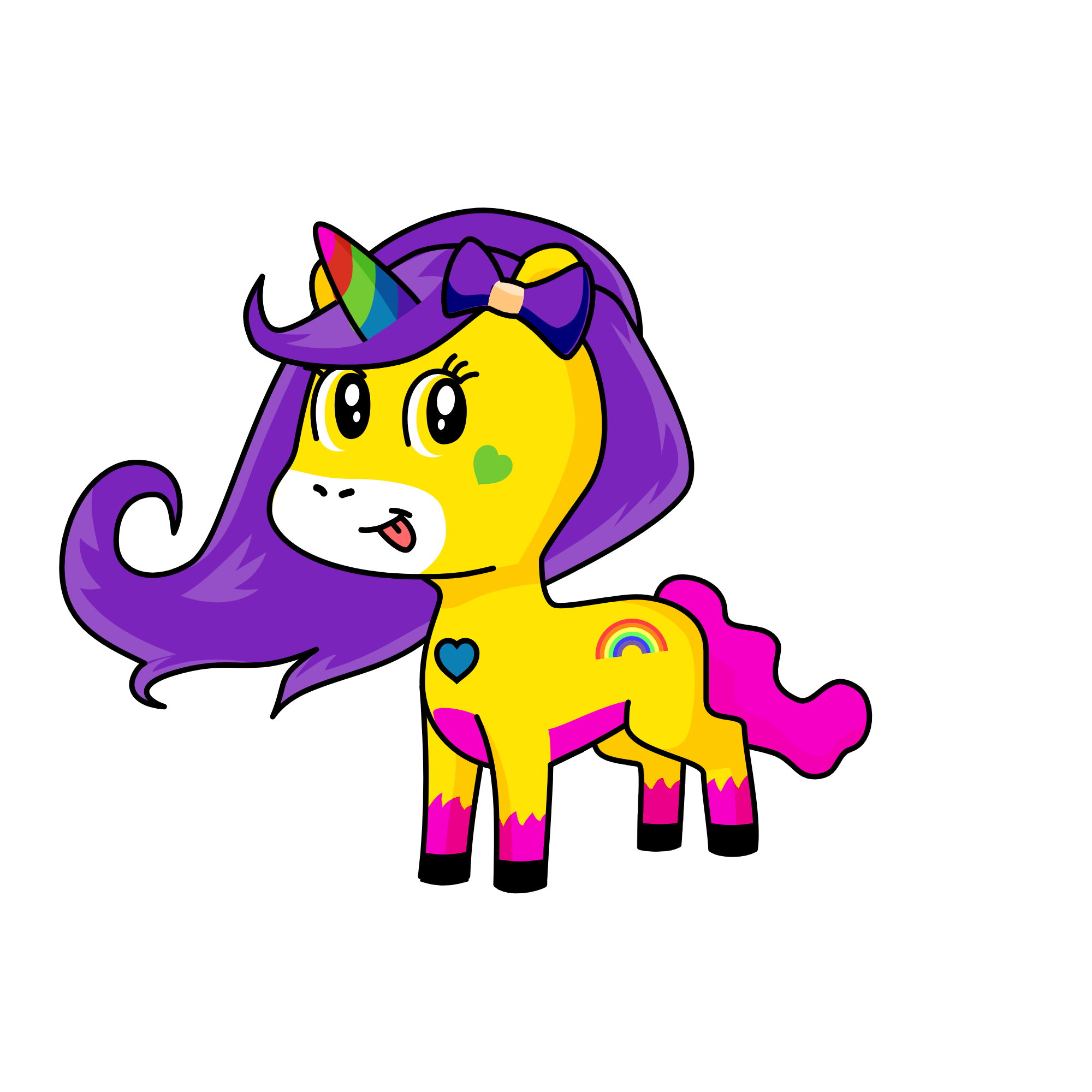 Cleo , the unicorn