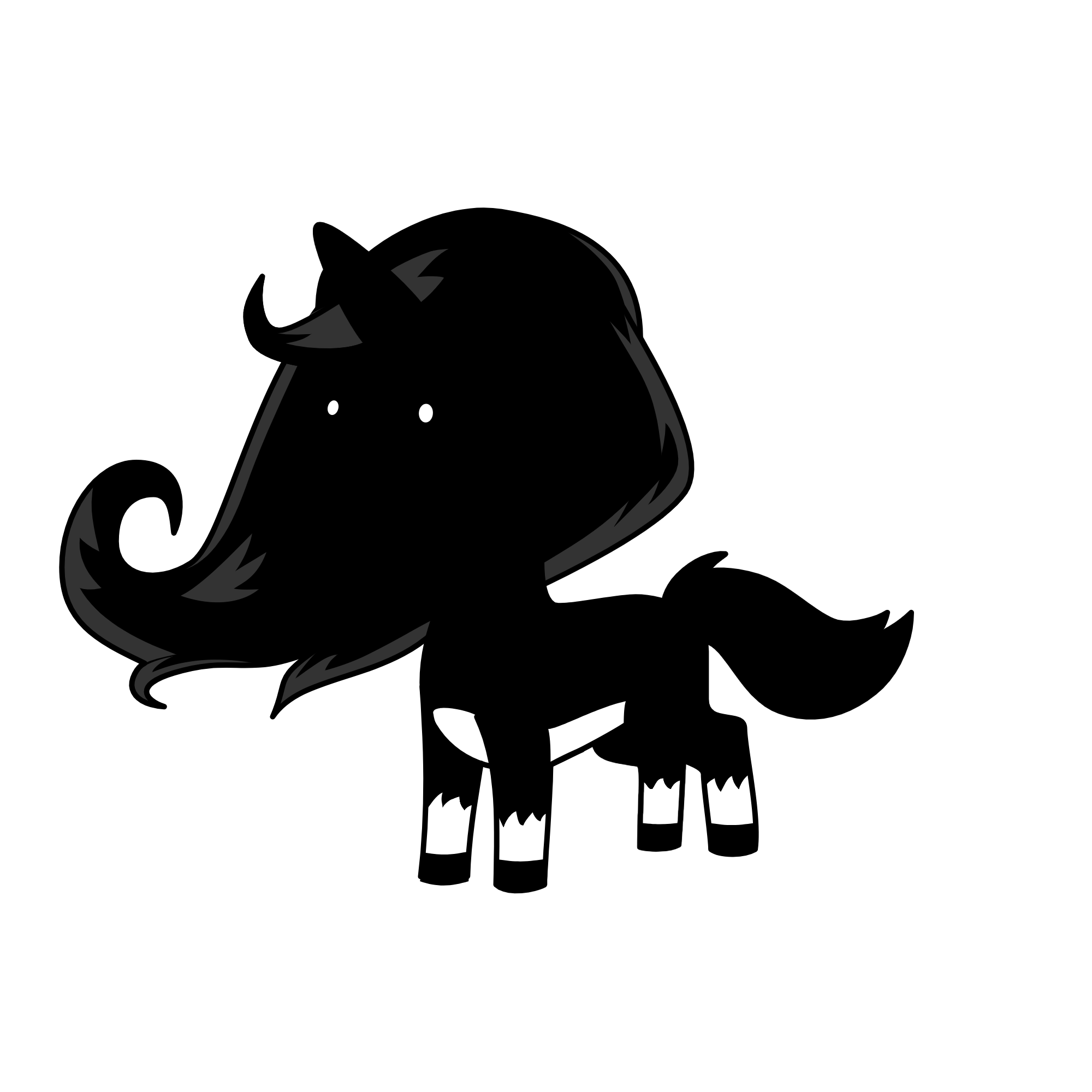Moonlight, the unicorn