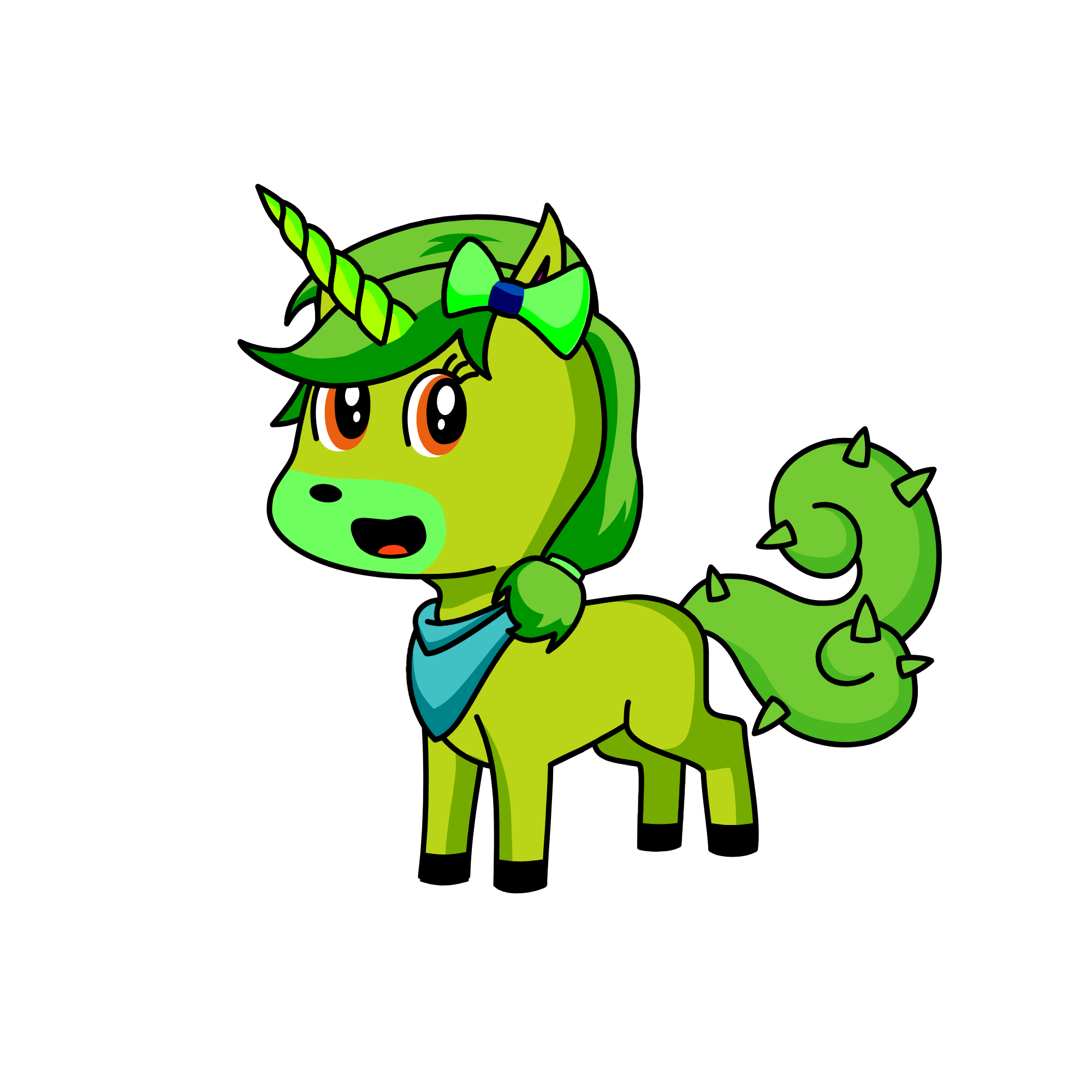 Lilac, the unicorn