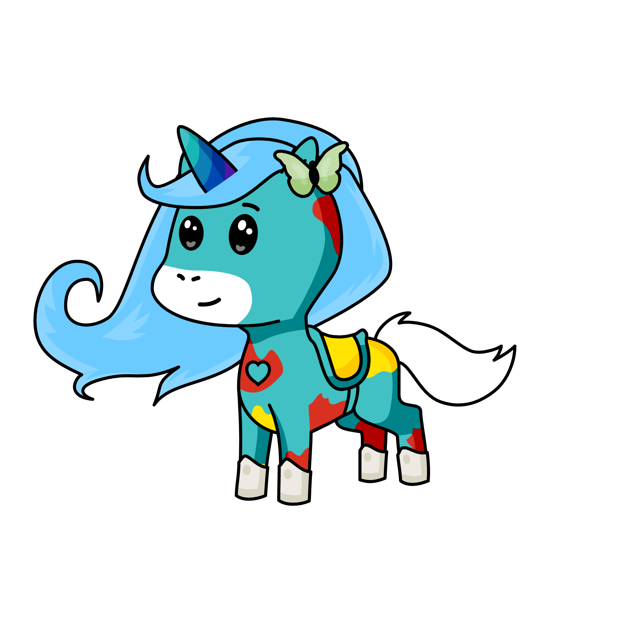 hi, the unicorn