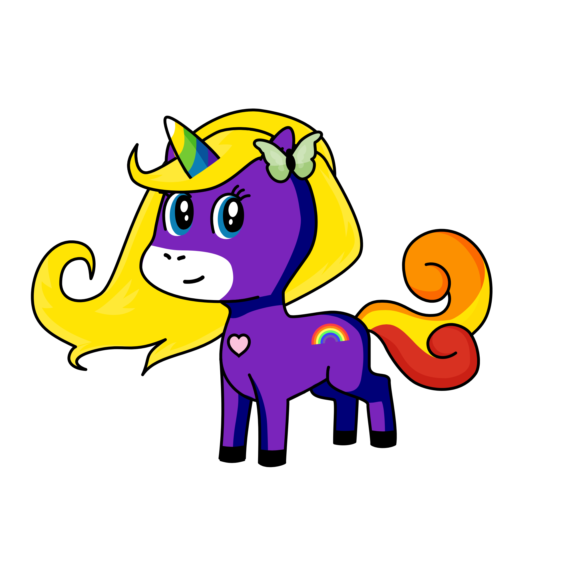 Unicorny, the unicorn