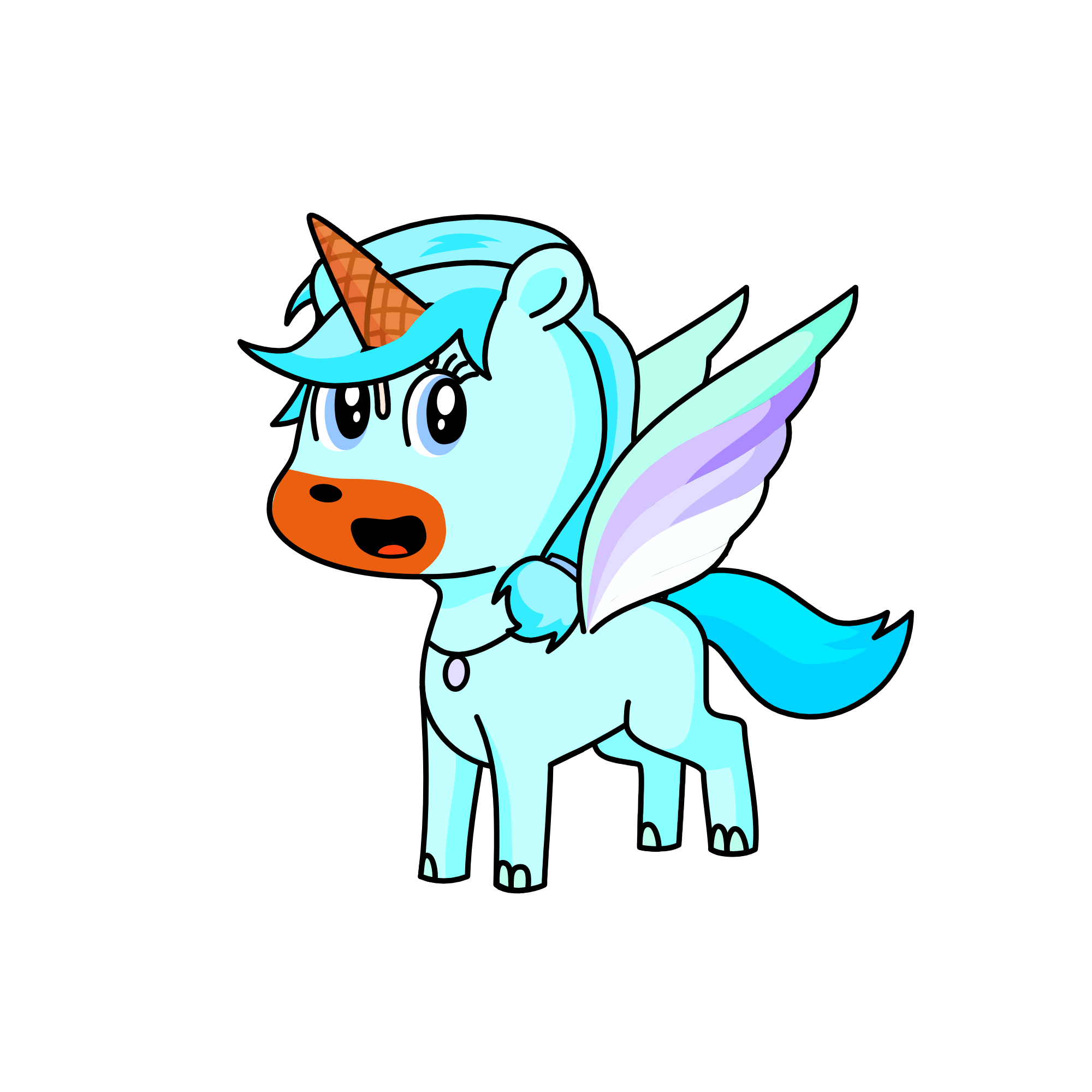 helado, the unicorn