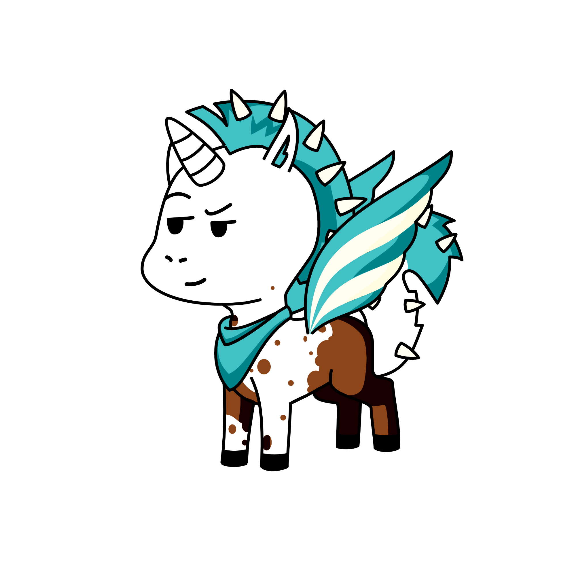 Lighting strike, the unicorn