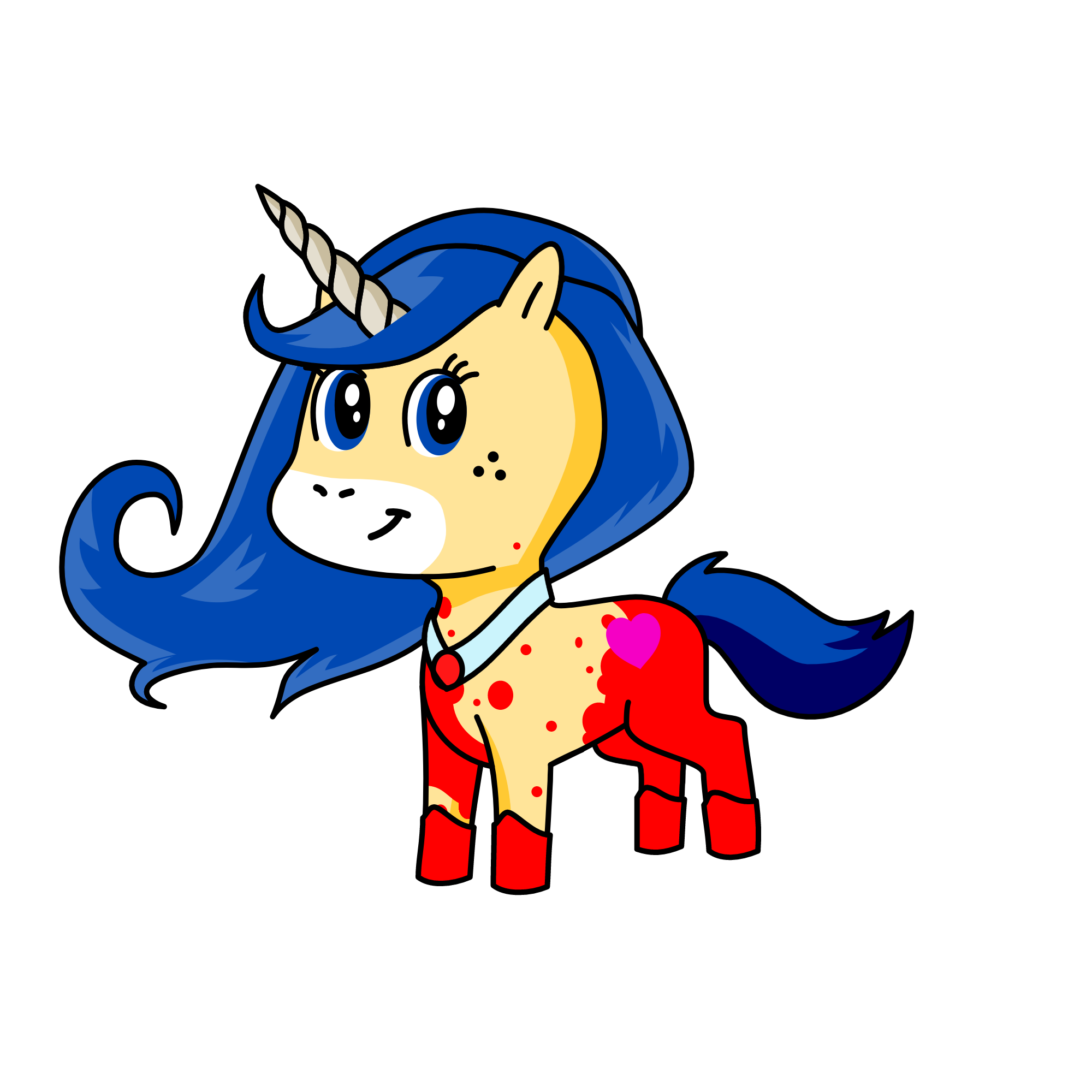 ladybug, the unicorn