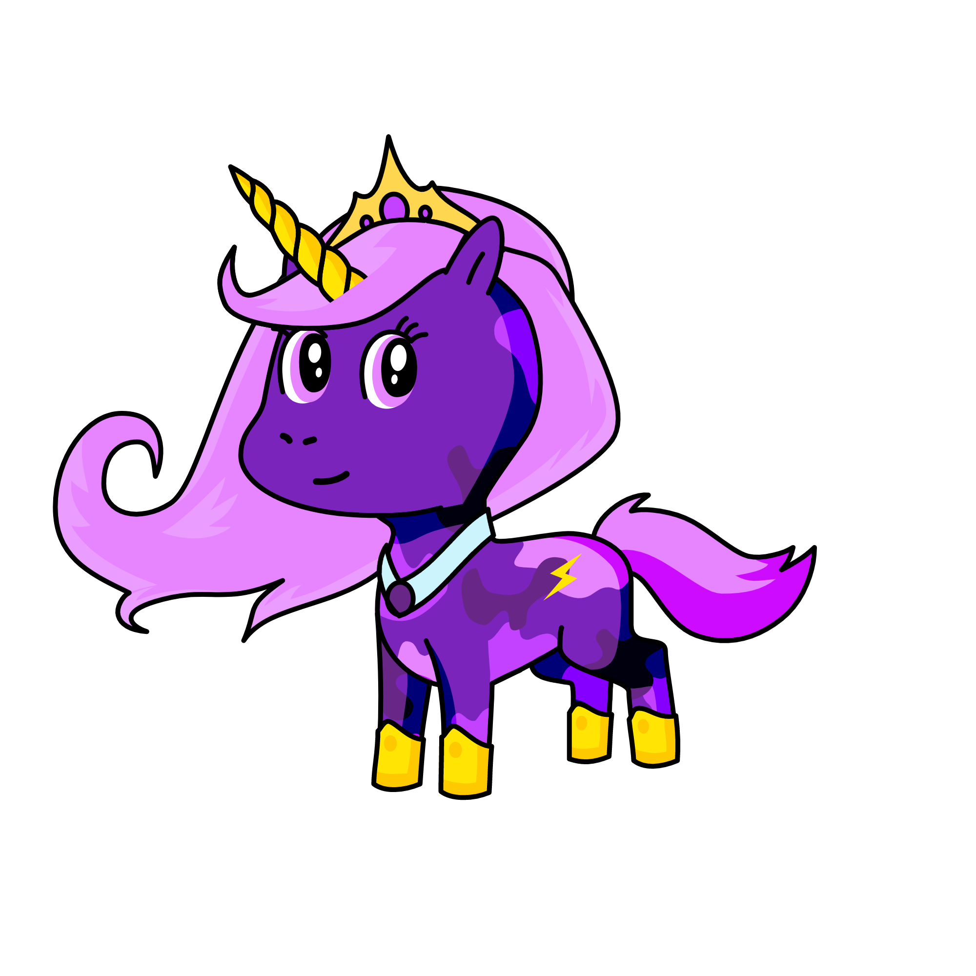 flash, the unicorn