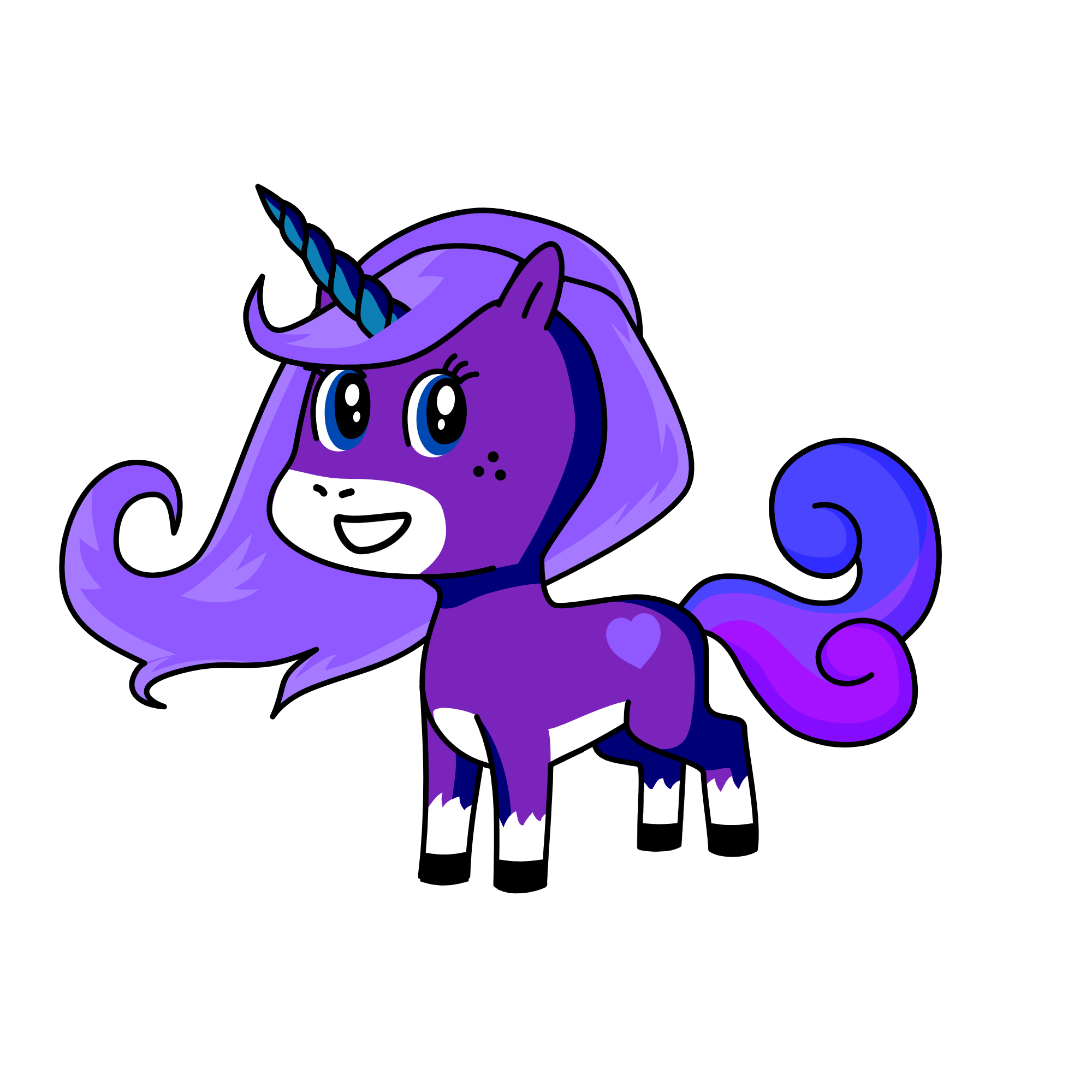 Gale, the unicorn