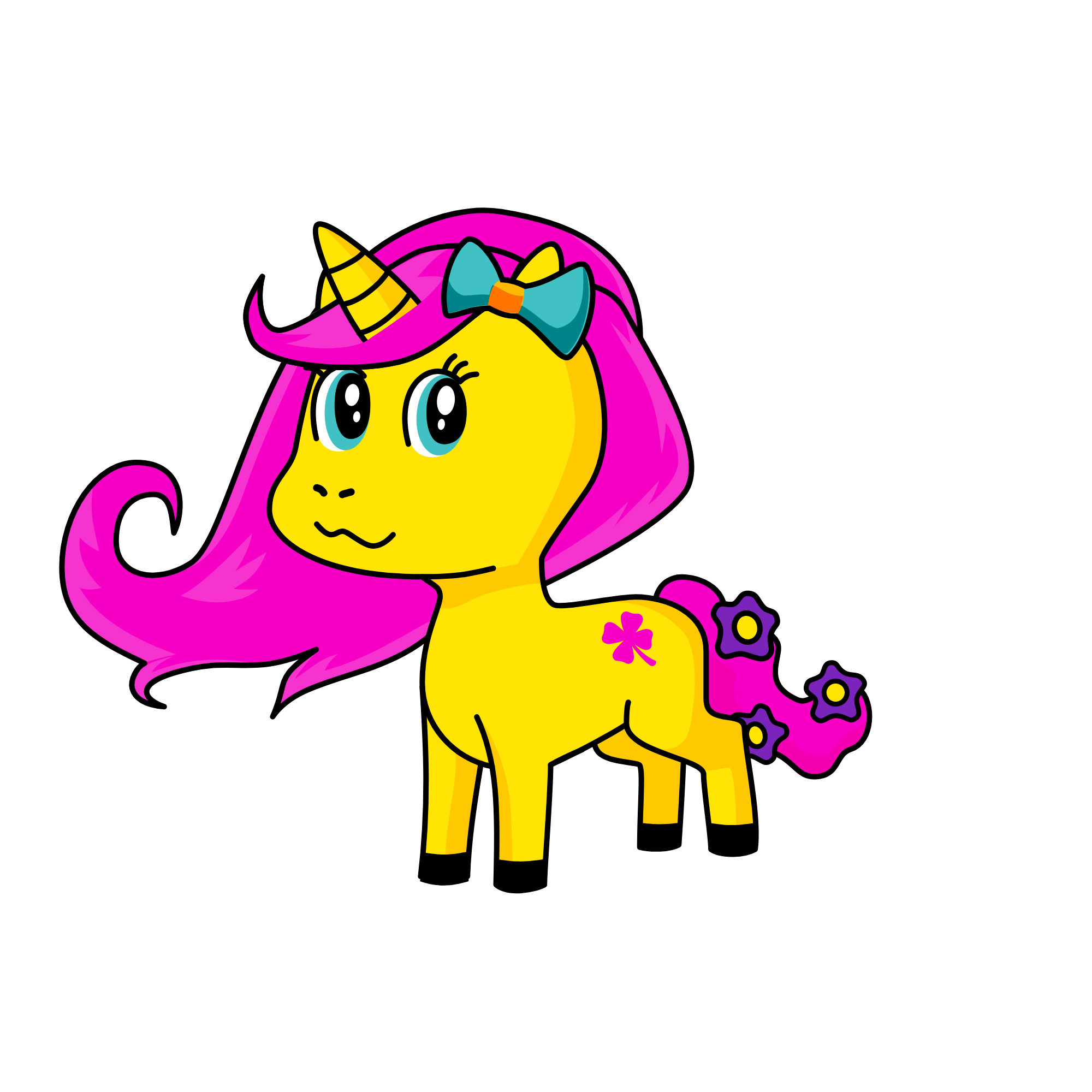 flutershy, the unicorn