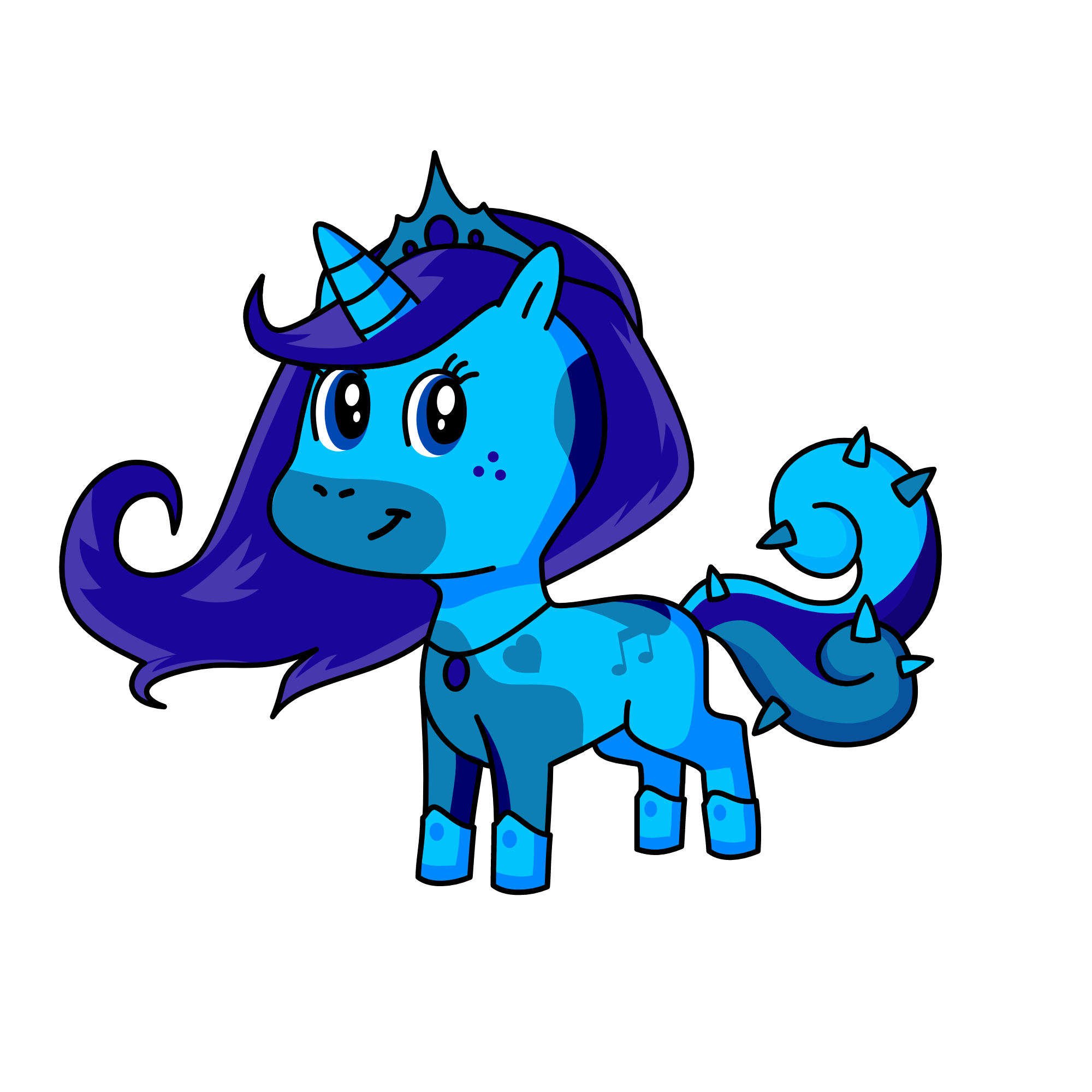 Musically, the unicorn
