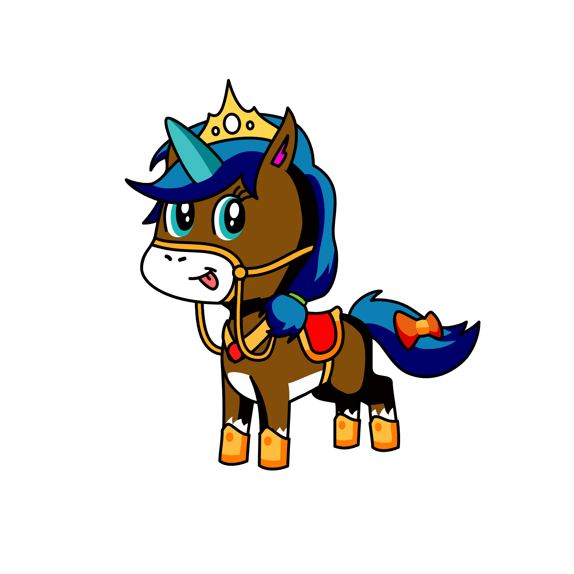 Princess the Royal Rider, the unicorn
