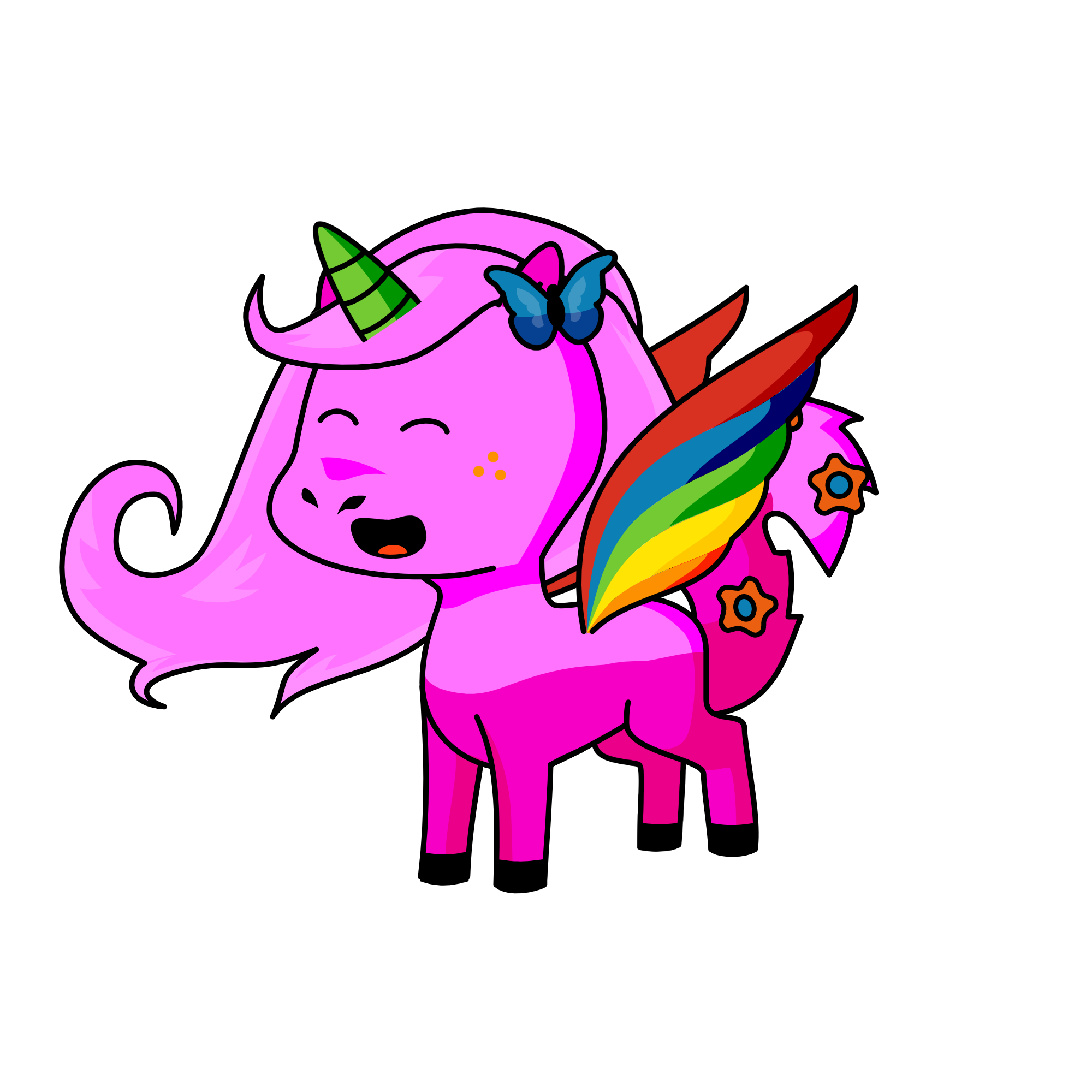 cone, the unicorn