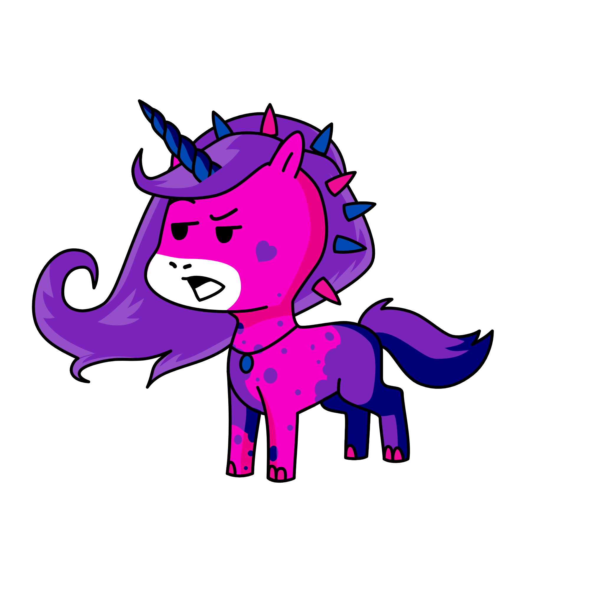 Heather, the unicorn