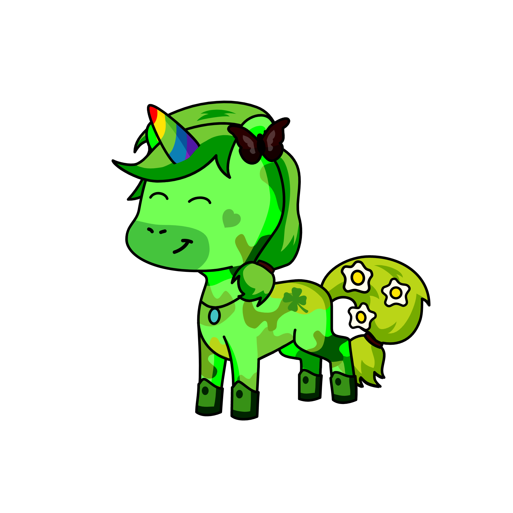 Mother Nature, the unicorn