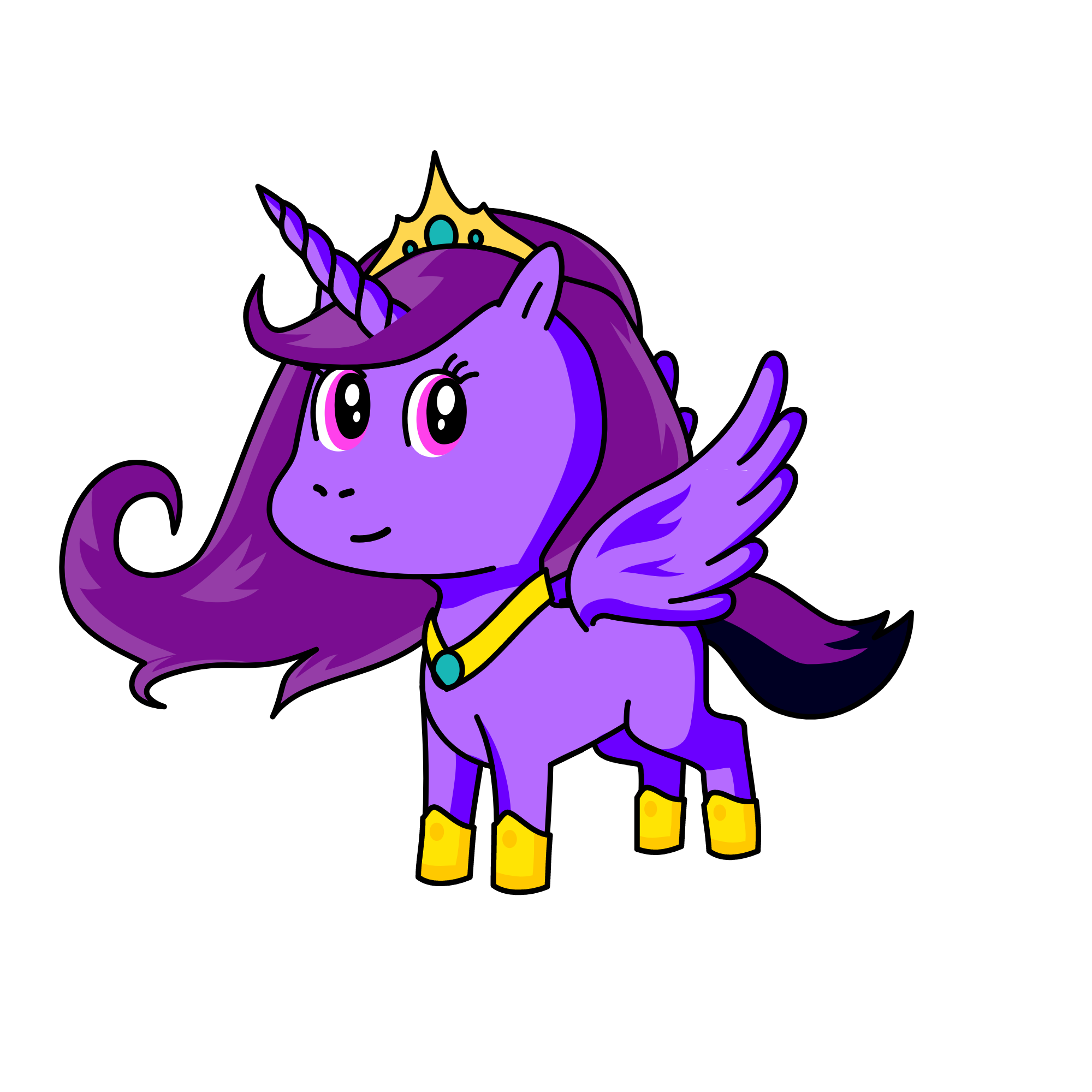 Princess Twilight Sparkle, the unicorn