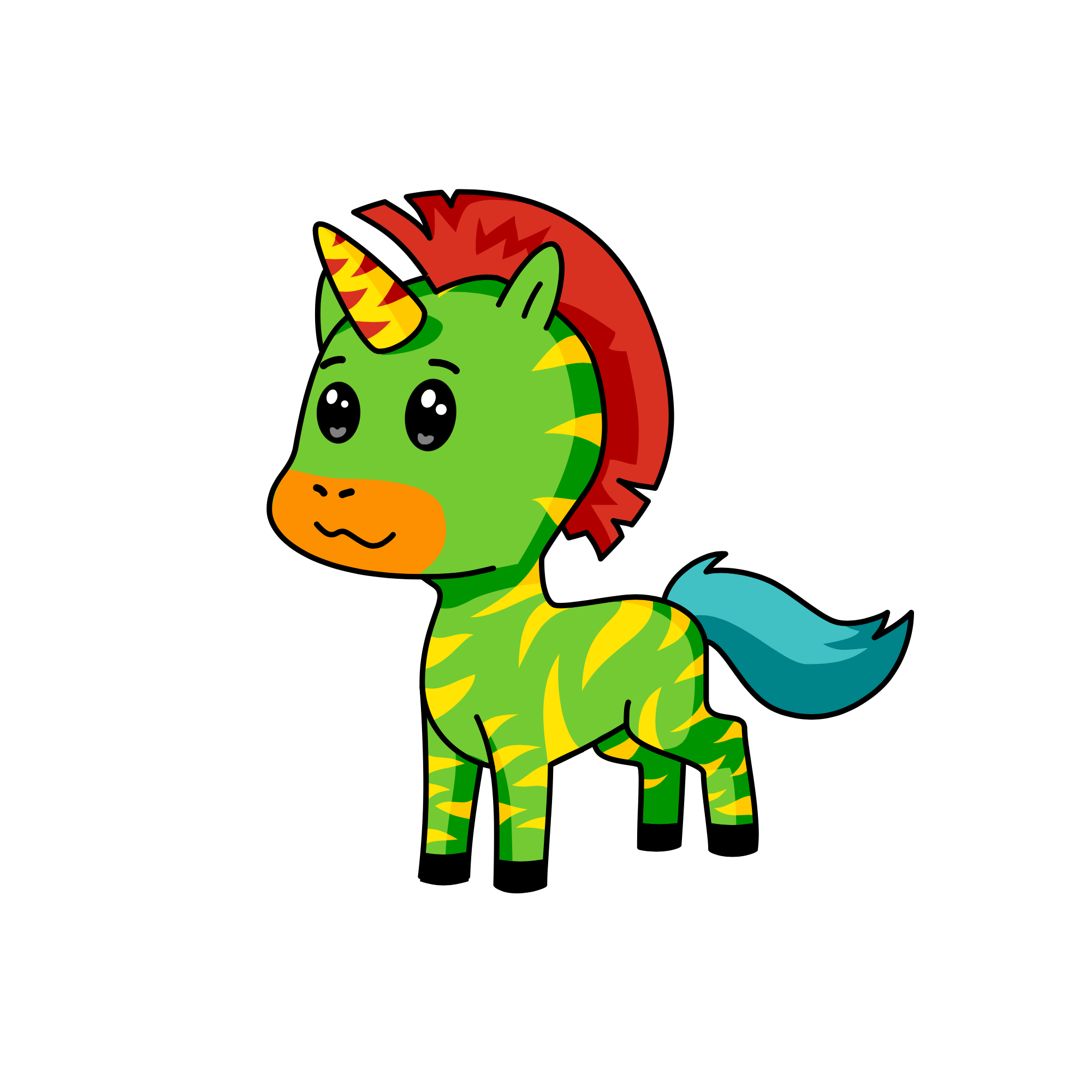 Nighty, the unicorn