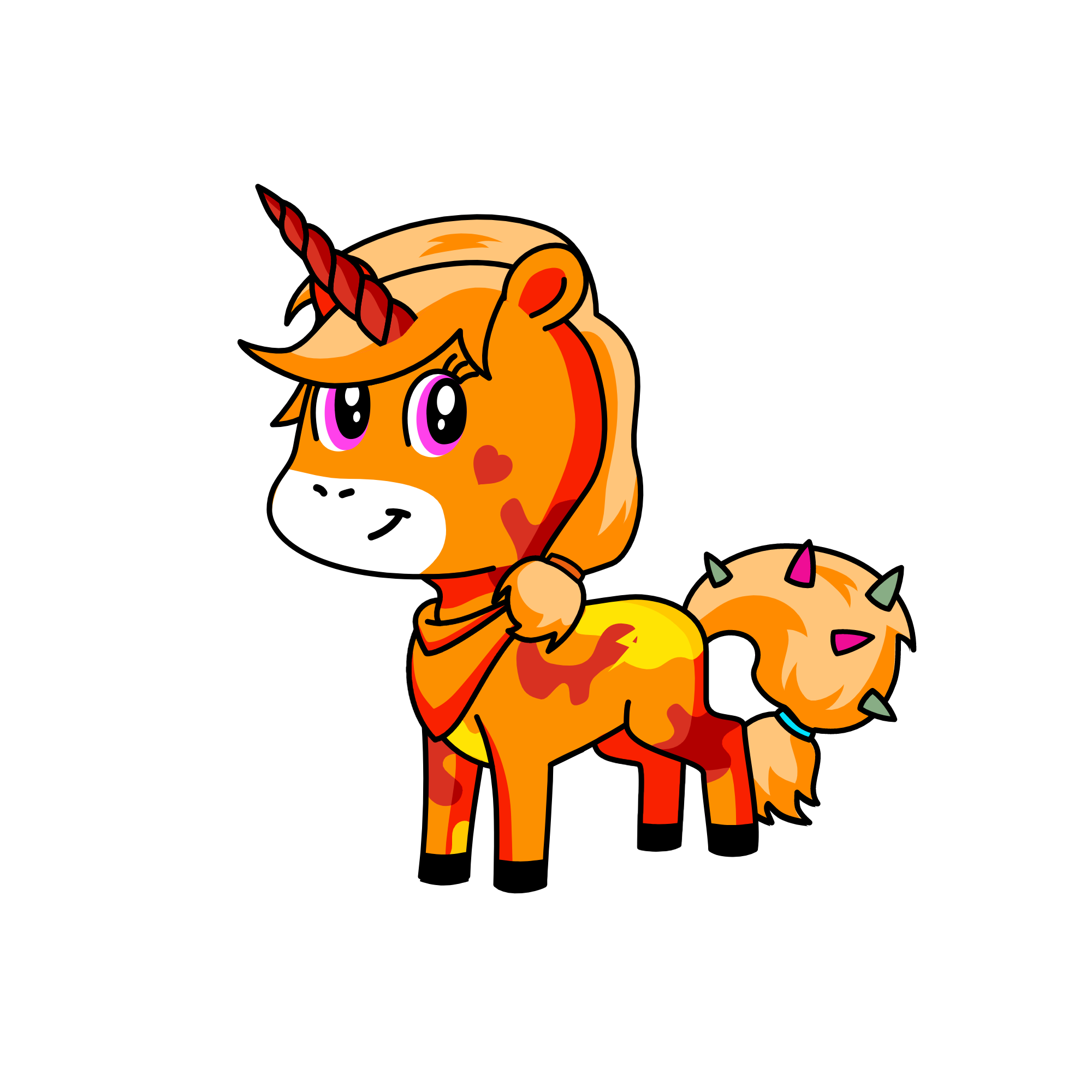 Desert, the unicorn