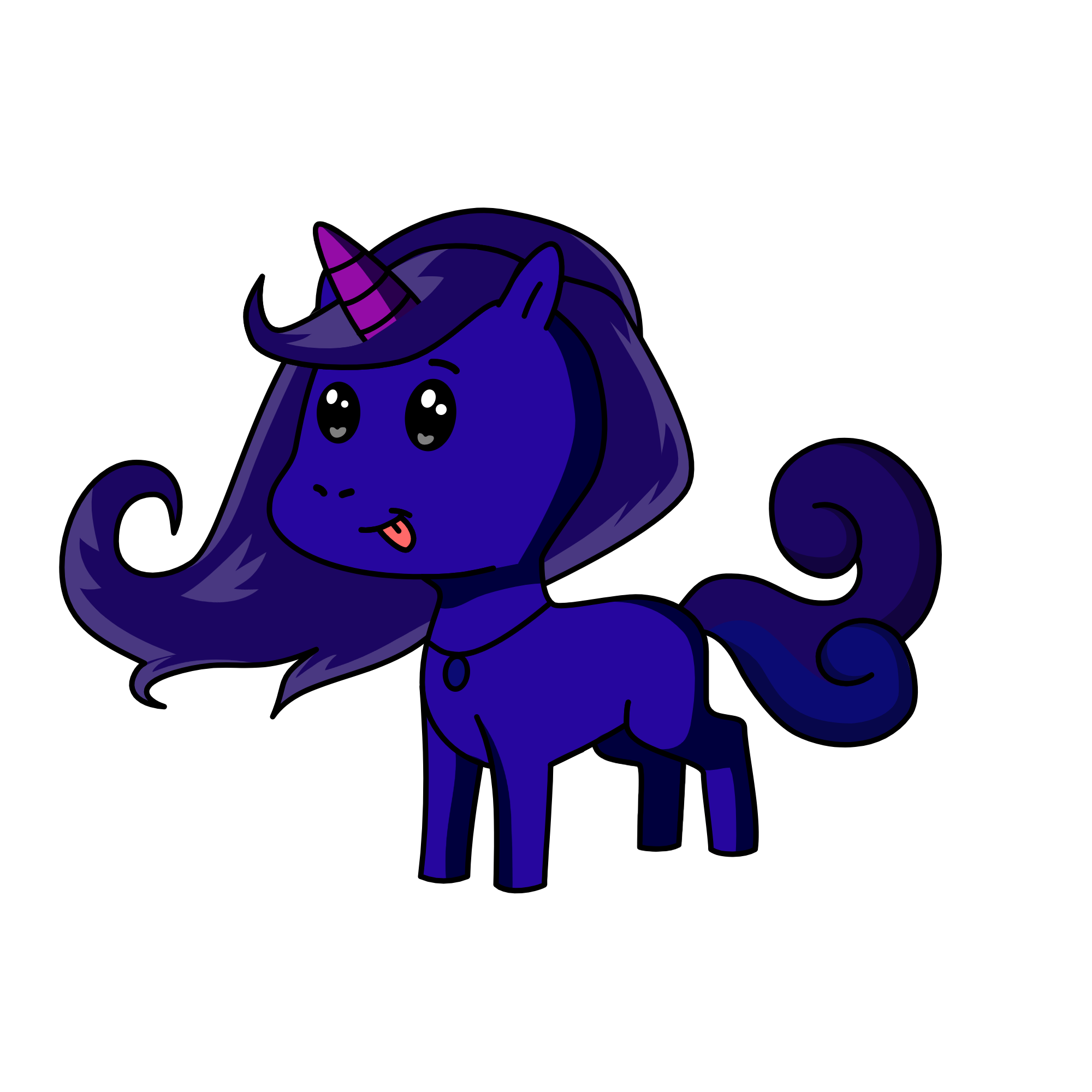 and i oop, the unicorn