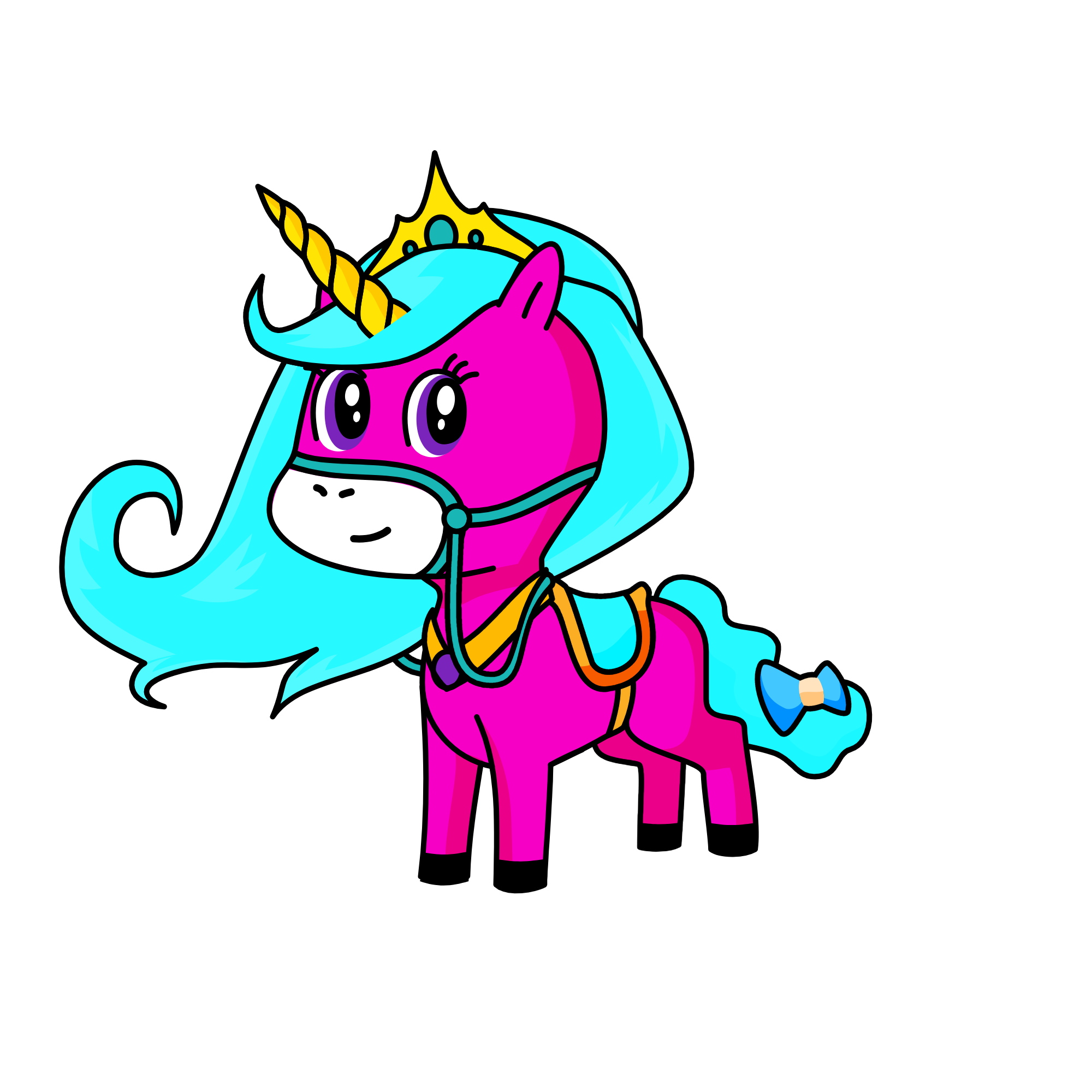 Shine, the unicorn