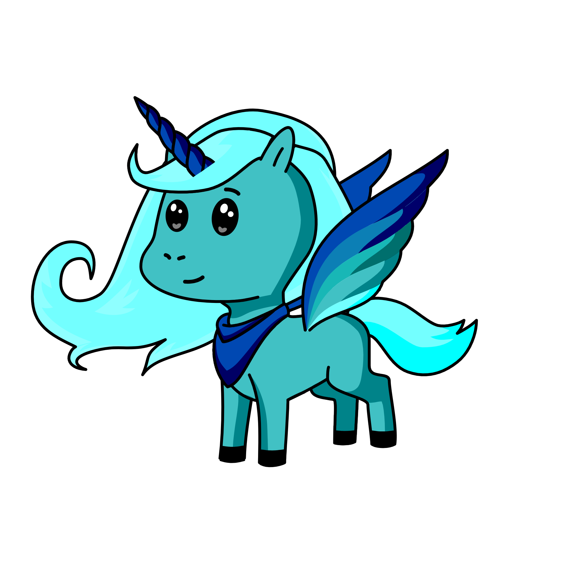 Ice, the unicorn