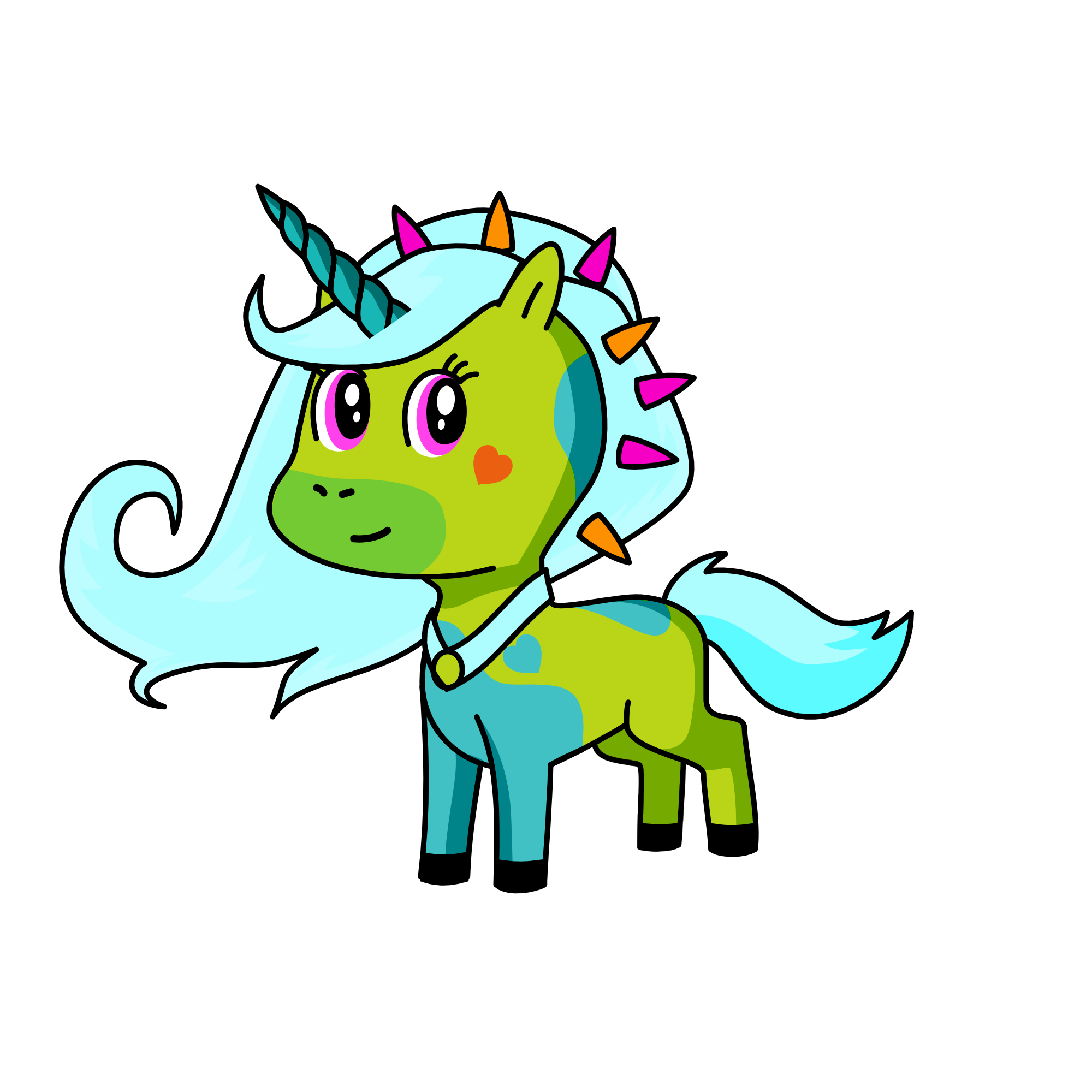 yunimom, the unicorn