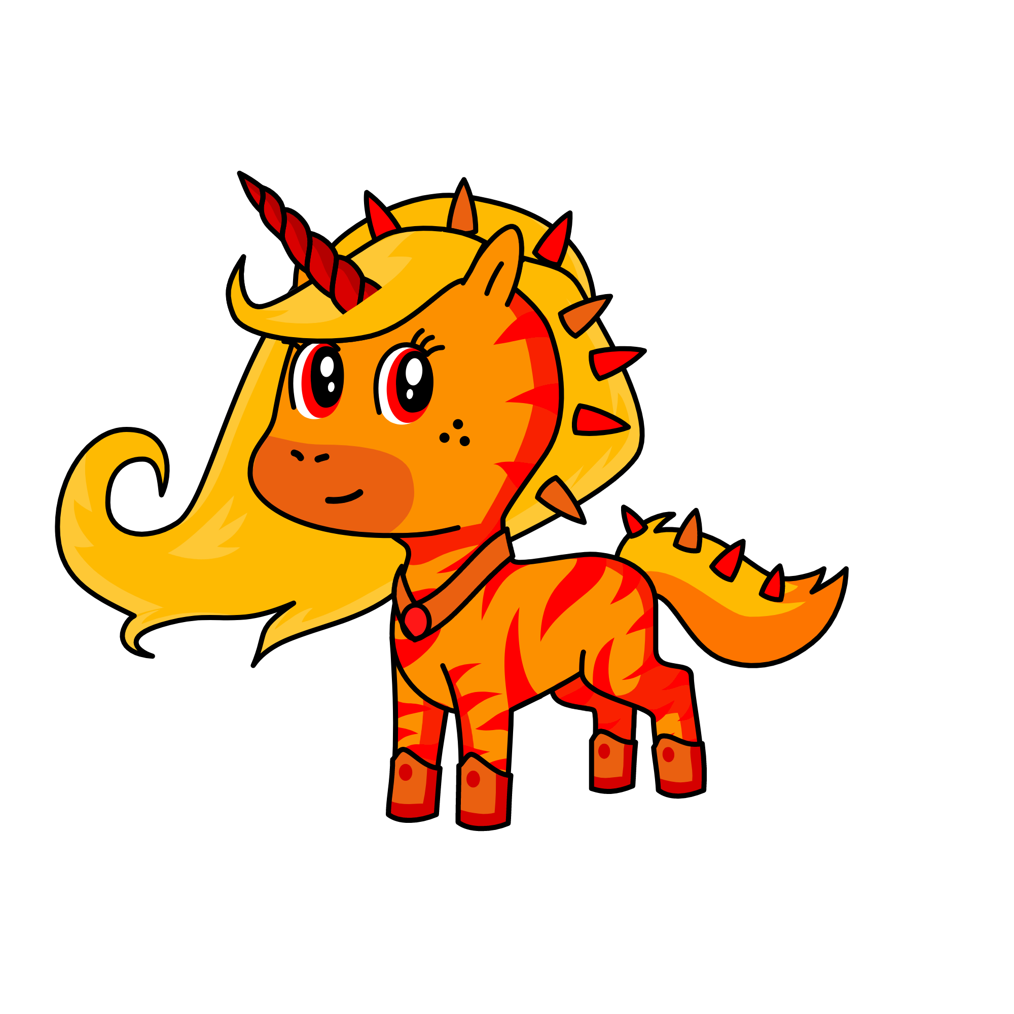 Ynnuphol, the unicorn