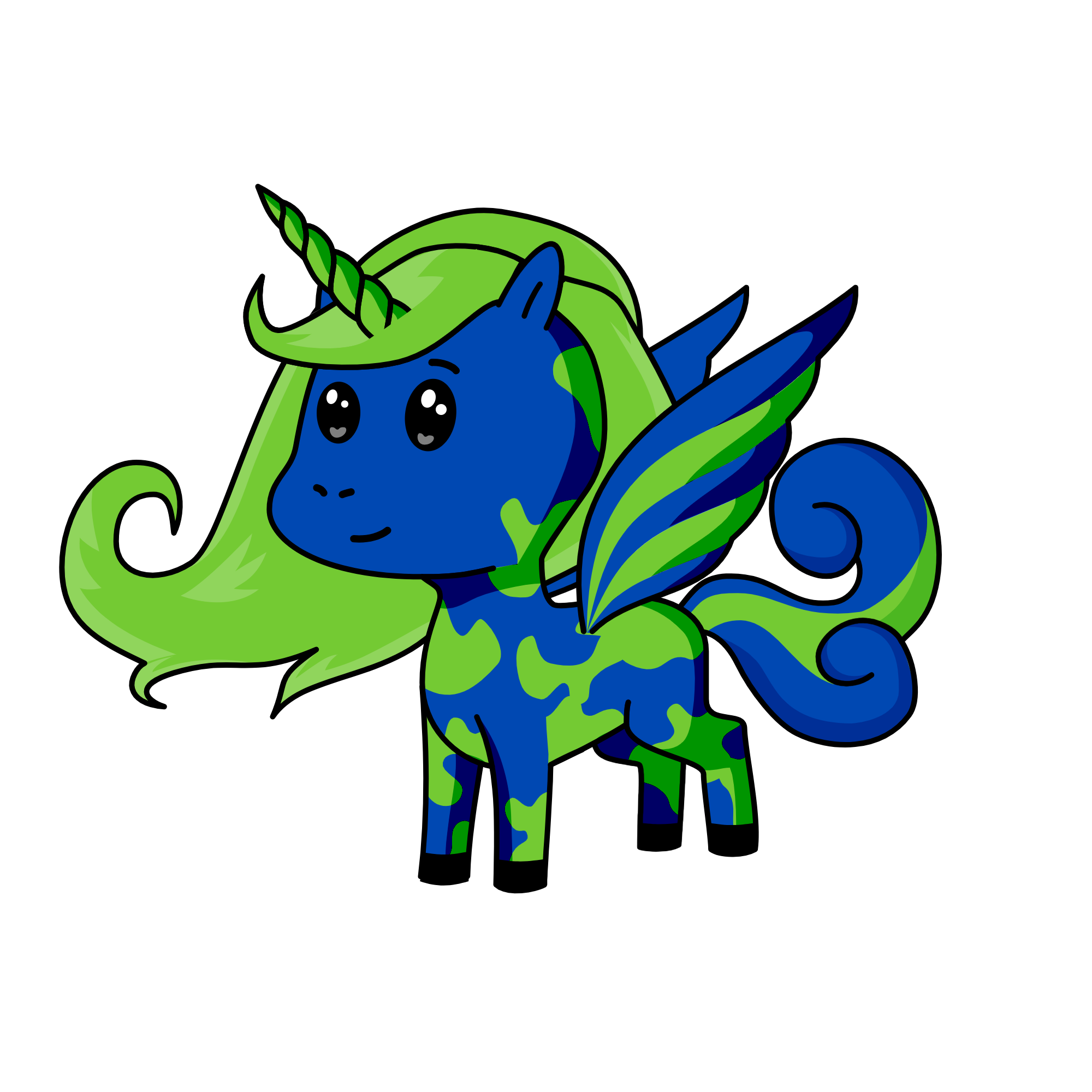 Earth, the unicorn