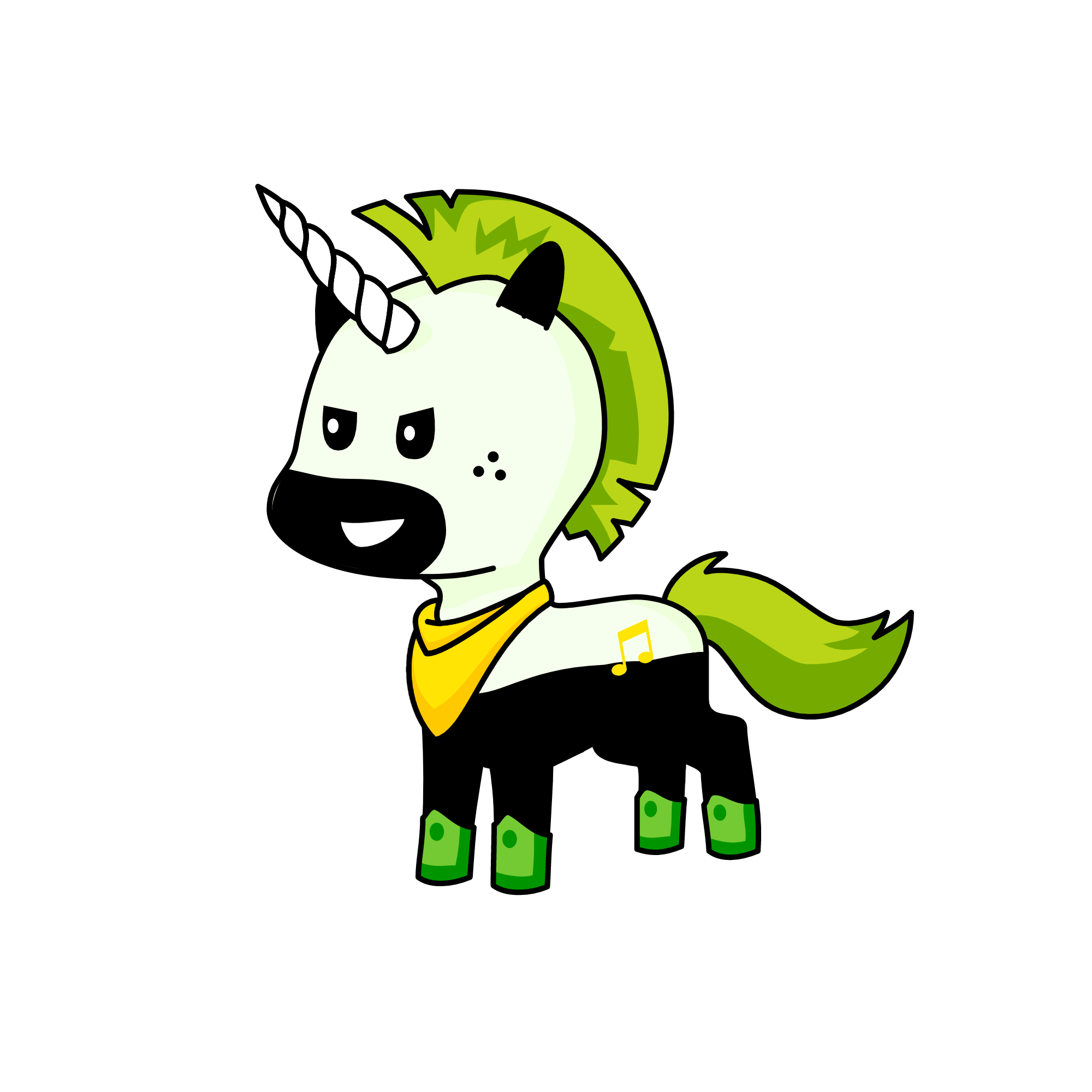 Bandito, the unicorn