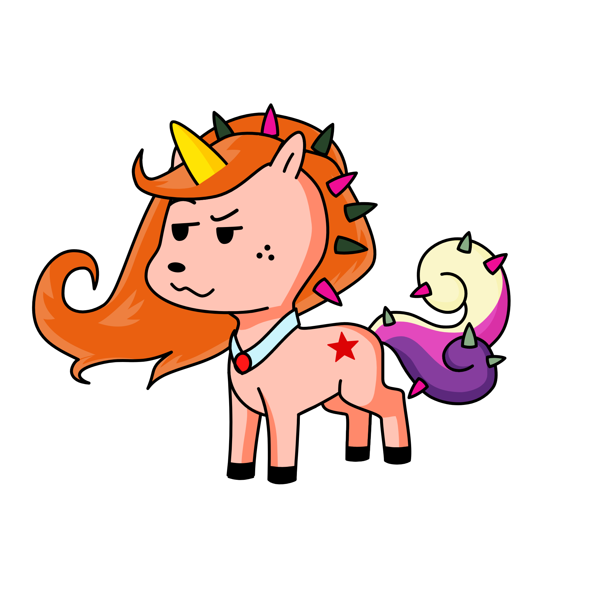 bruh, the unicorn