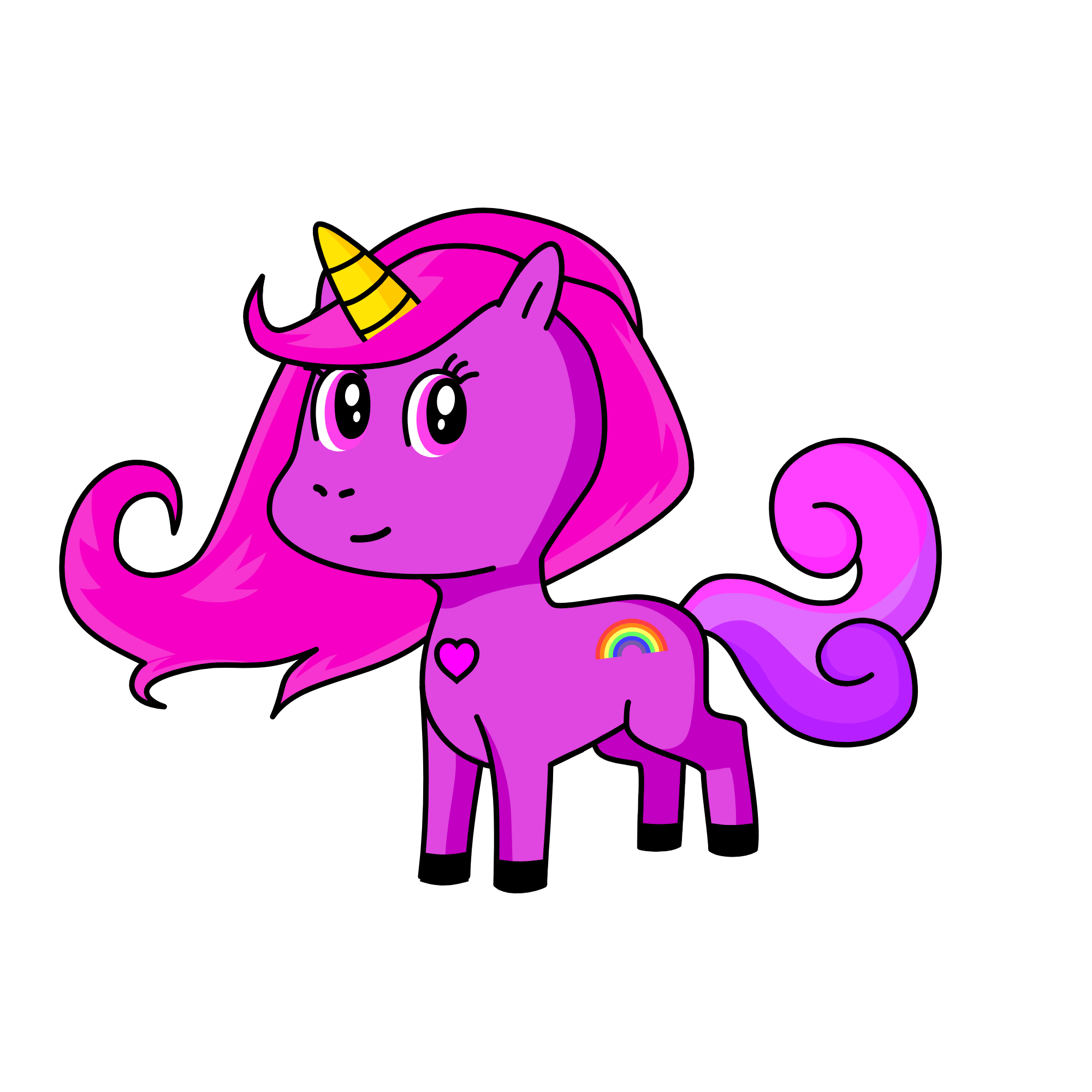 uni yay, the unicorn