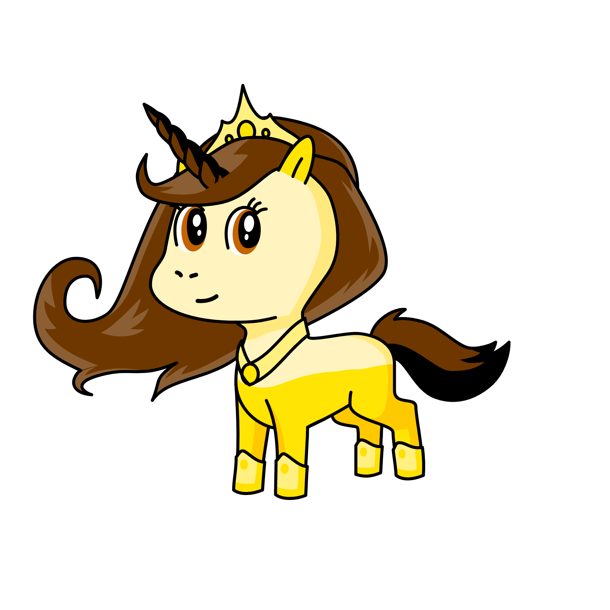 Princess Belle, the unicorn