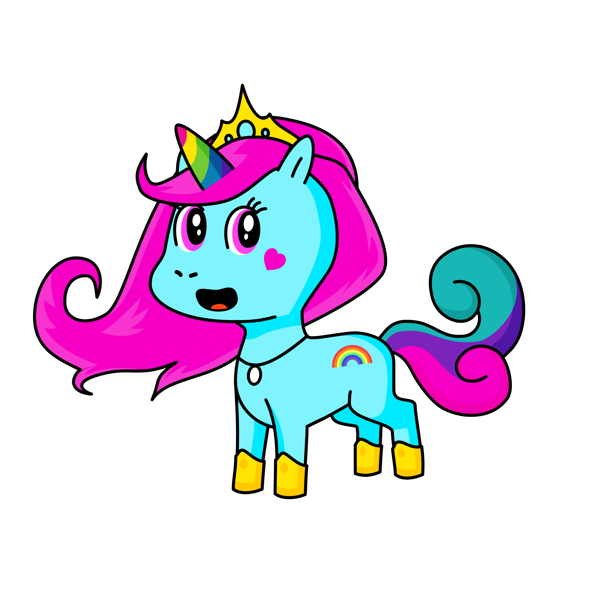 prinsesita, the unicorn
