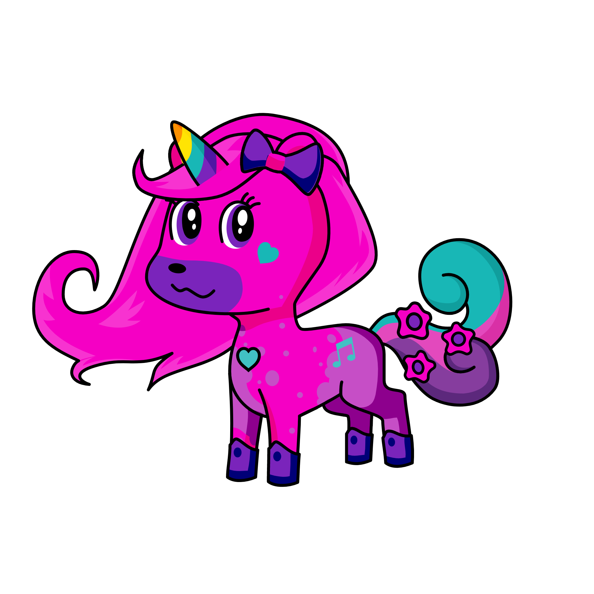 Sparkle, the unicorn