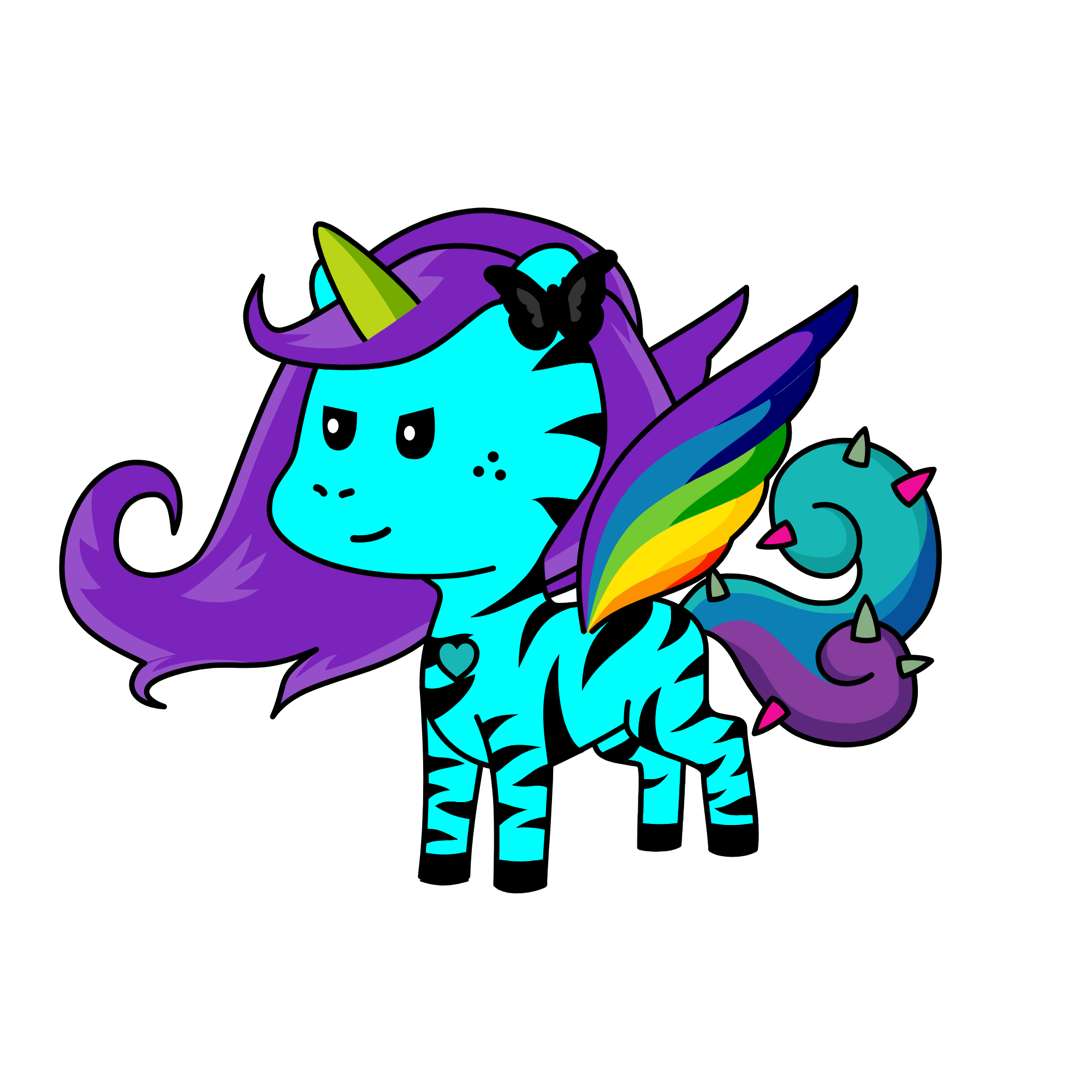 Bossy, the unicorn