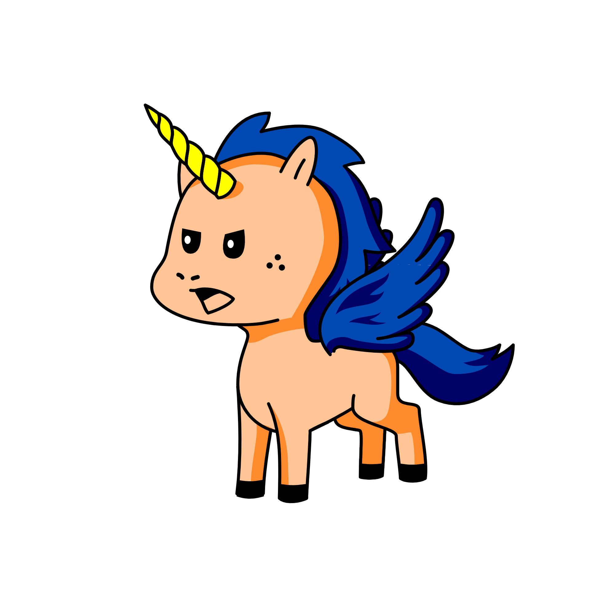 Daddy, the unicorn