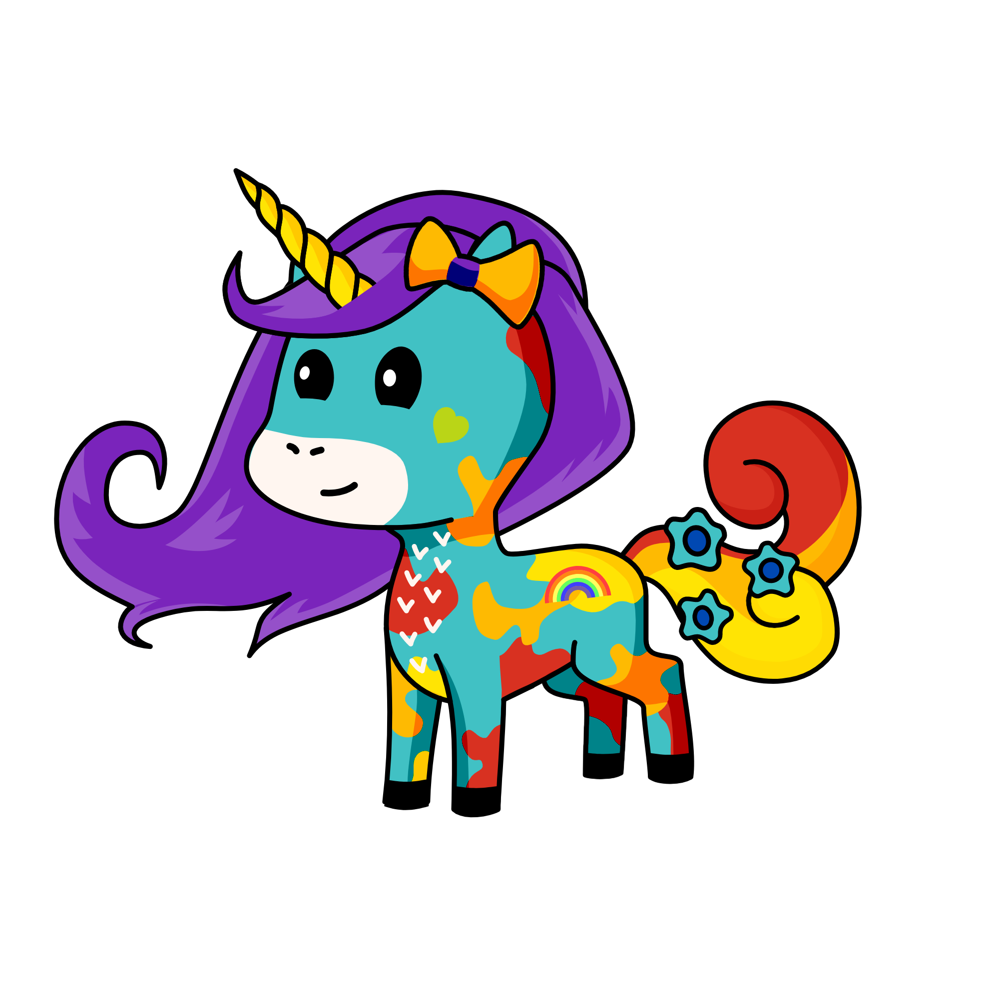 Pina Party! , the unicorn