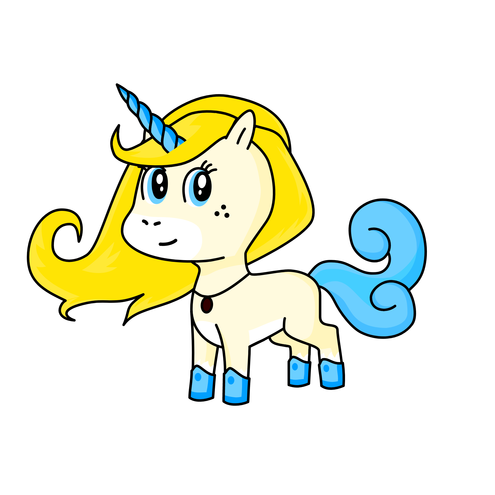 Cinderella , the unicorn
