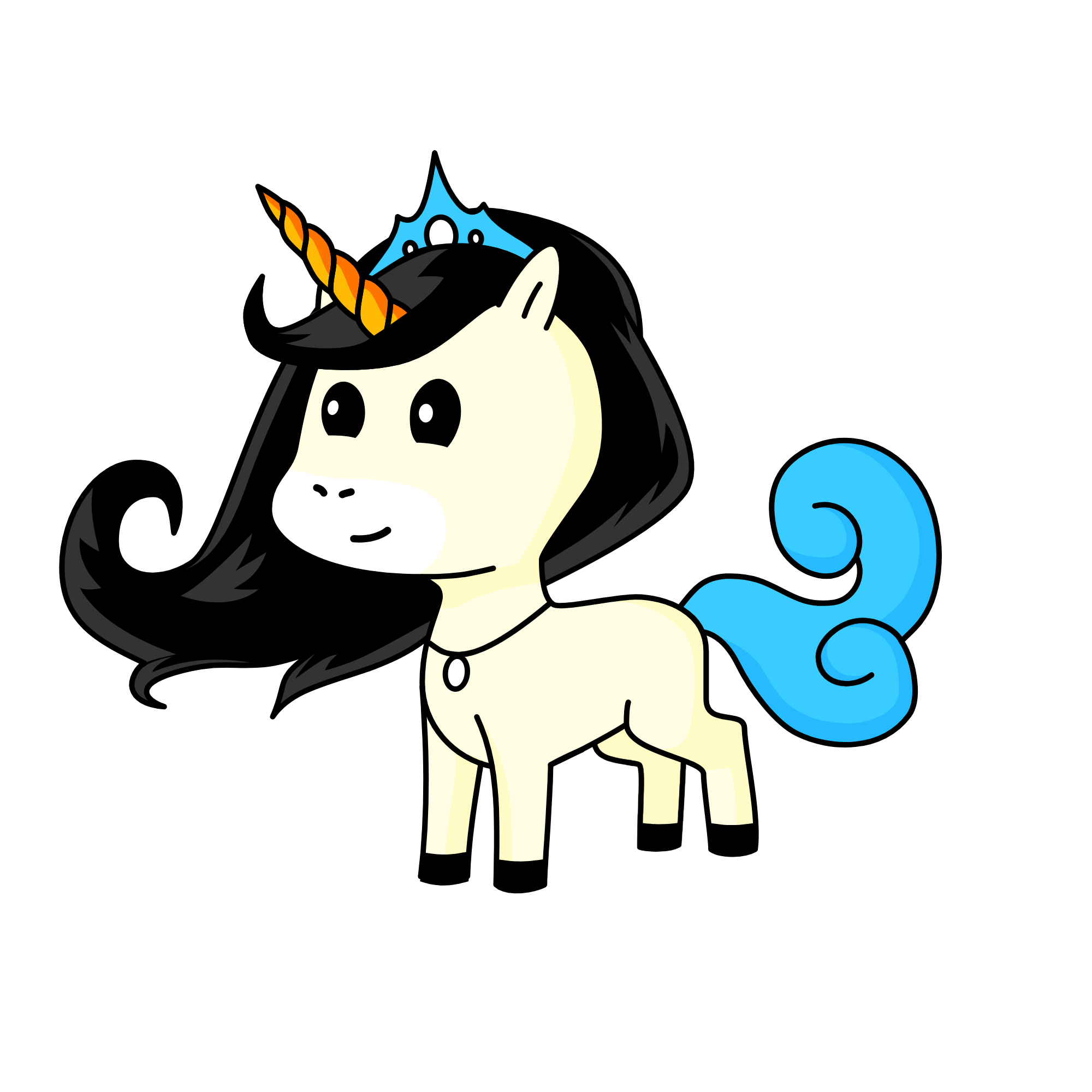 Jasmine, the unicorn