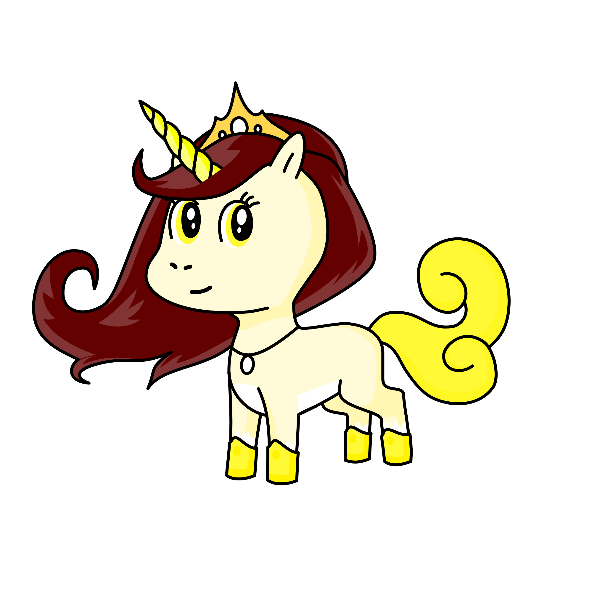 Belle, the unicorn