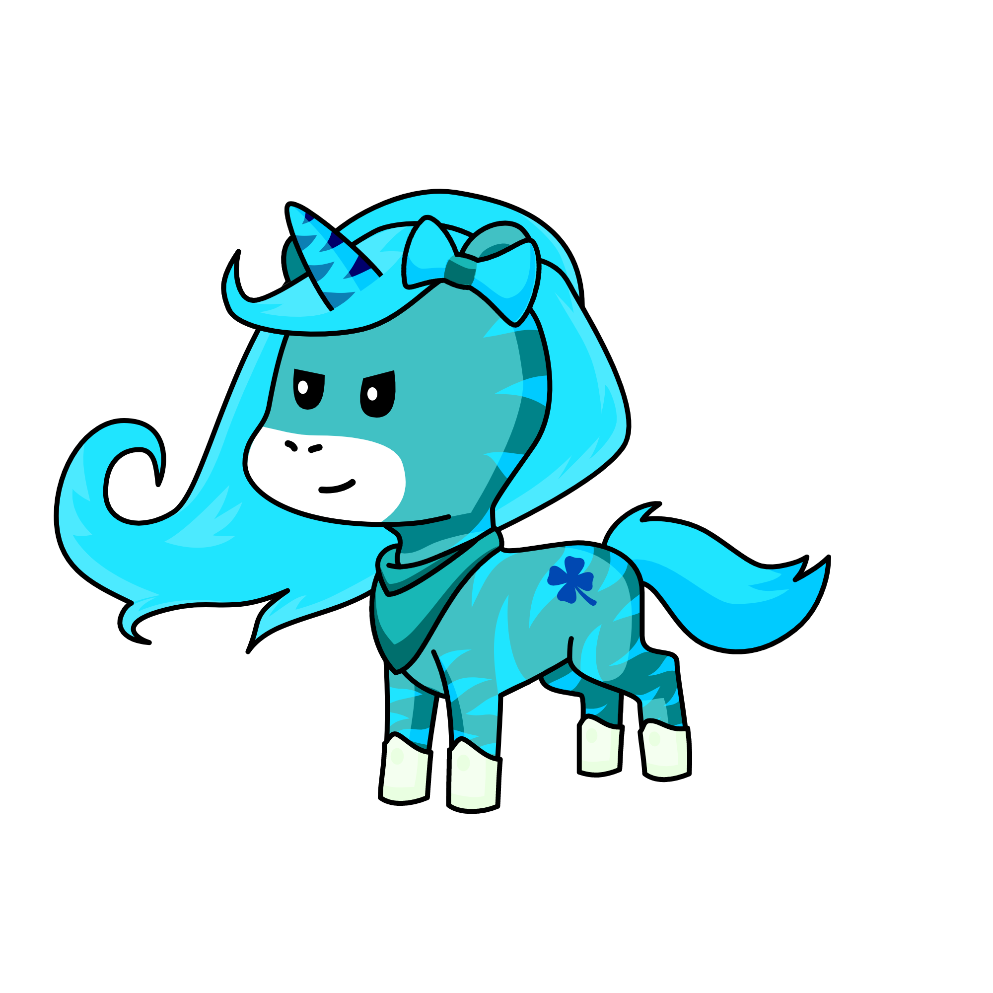cloud, the unicorn