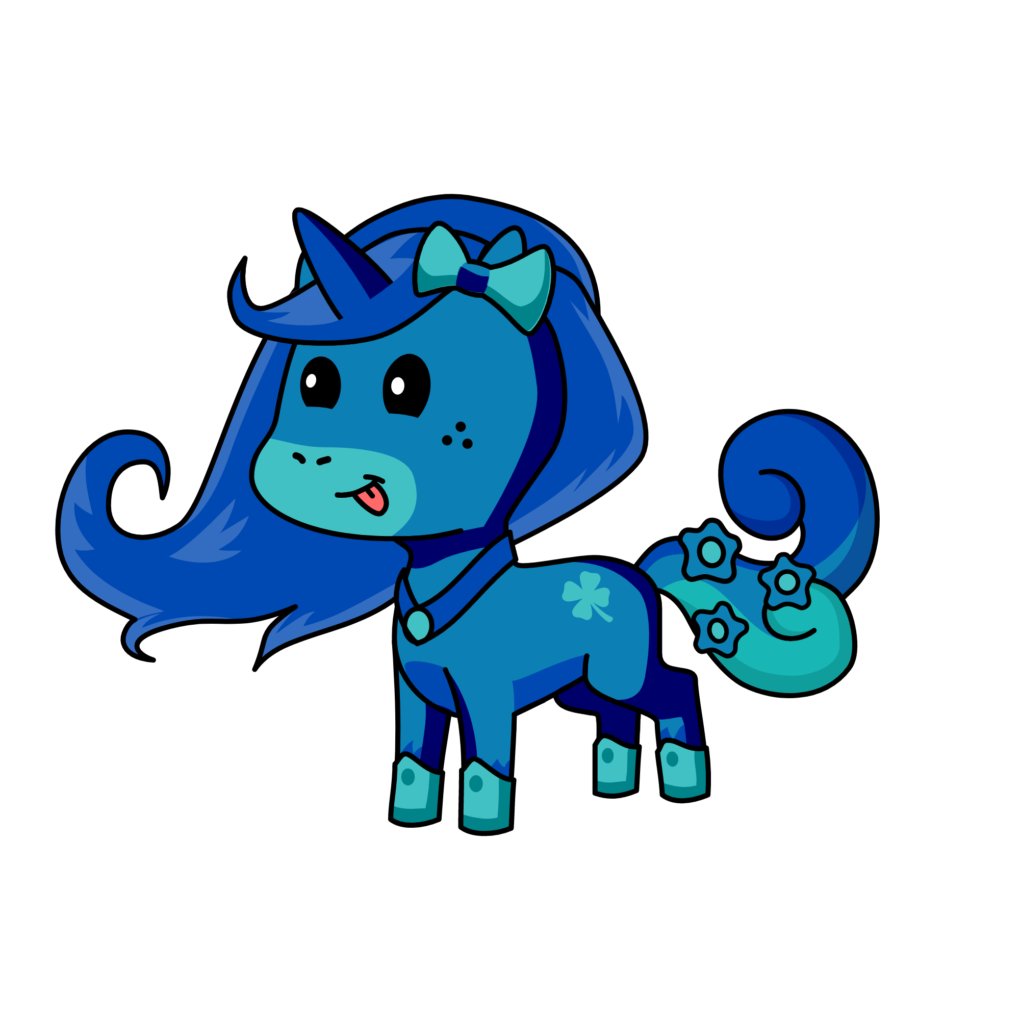 rainbow dash, the unicorn
