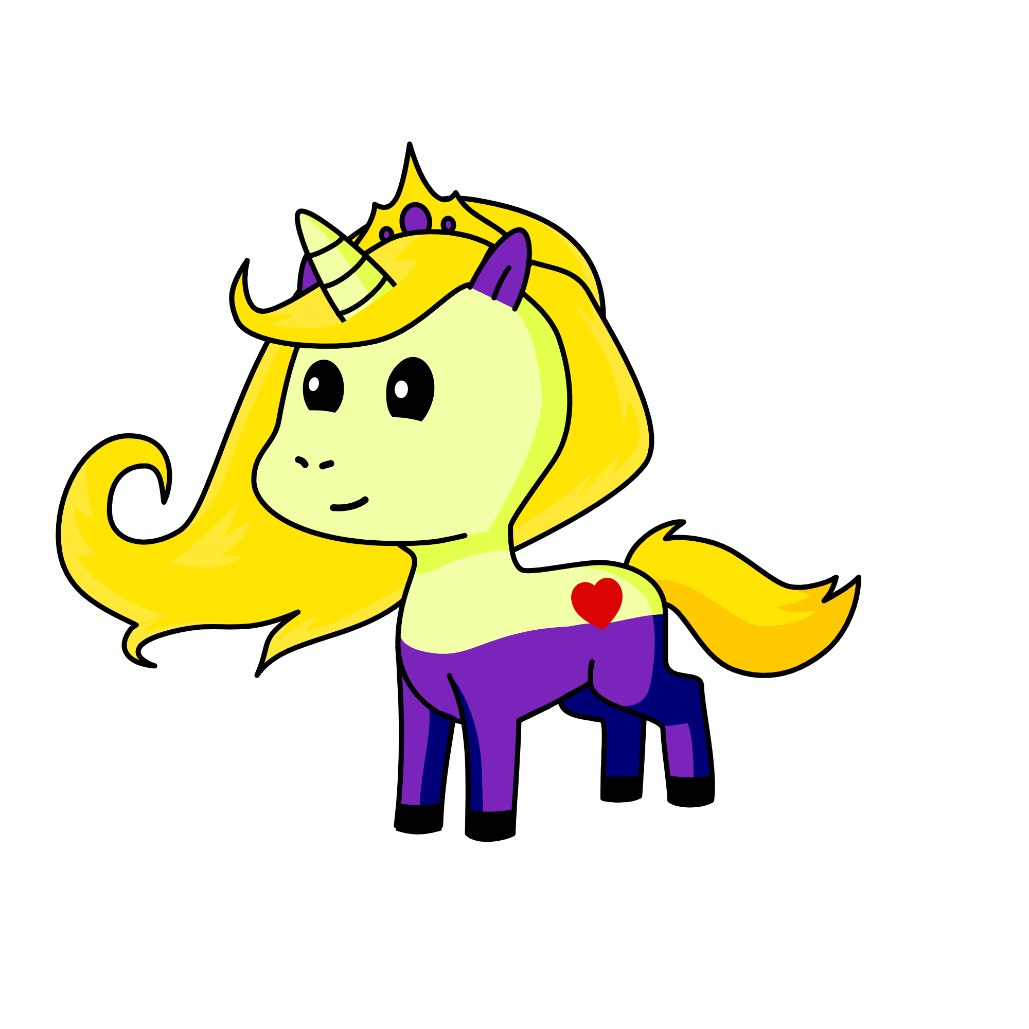 rapunzel, the unicorn